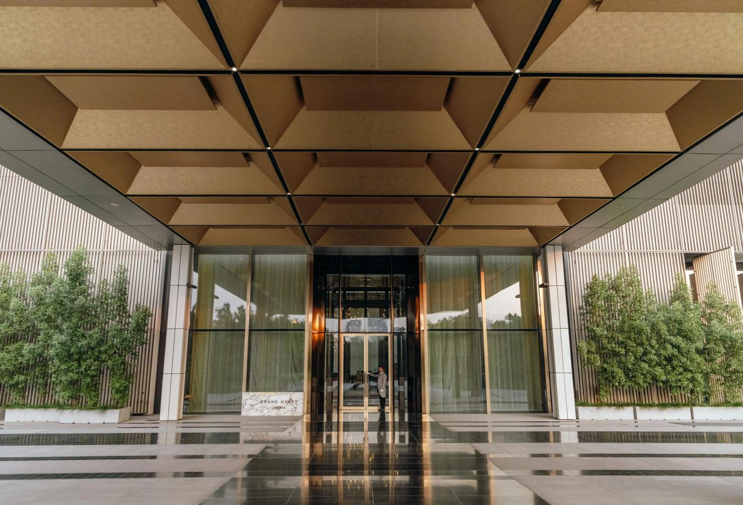 Facade/entrance in Grand Hyatt Gurgaon
