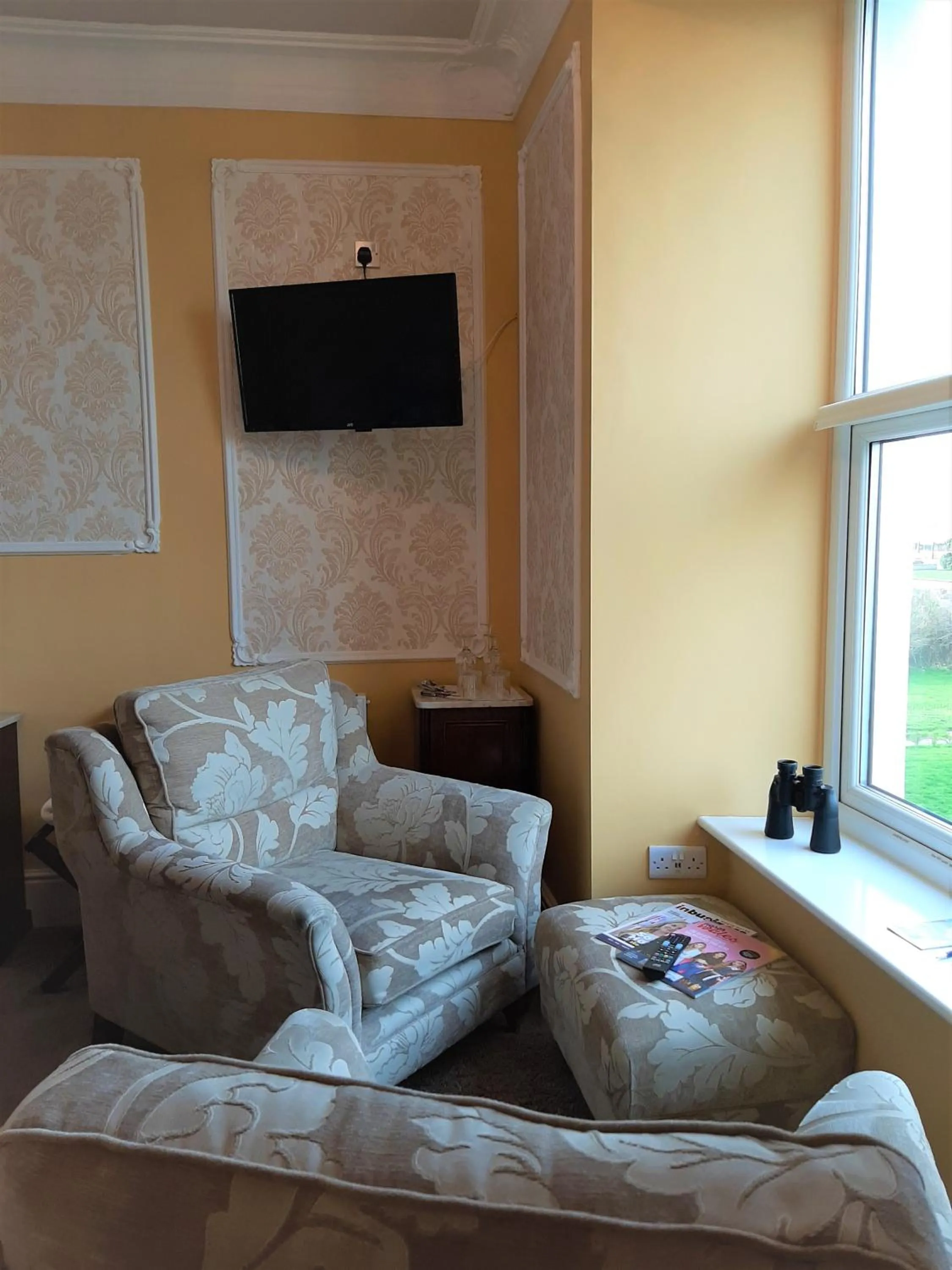 Seating area in Min y Don Guest House