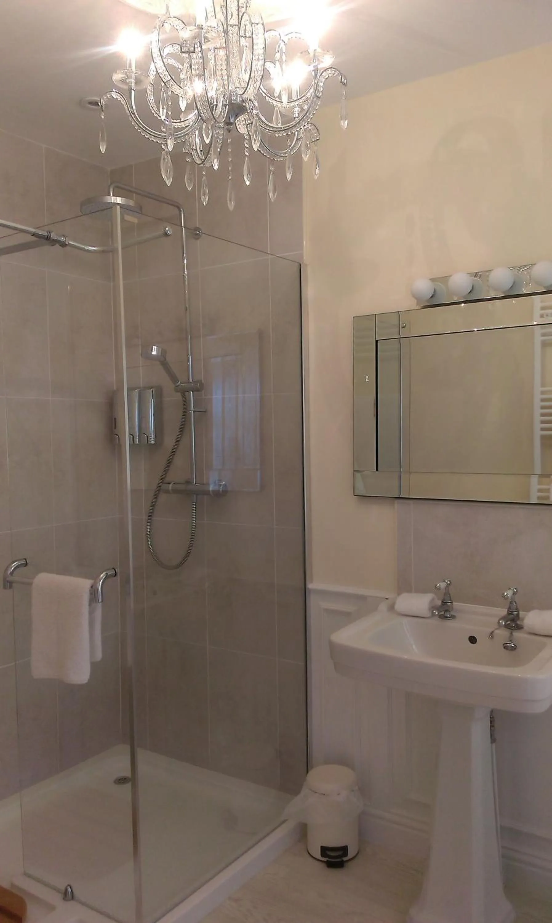 Bathroom in Min y Don Guest House