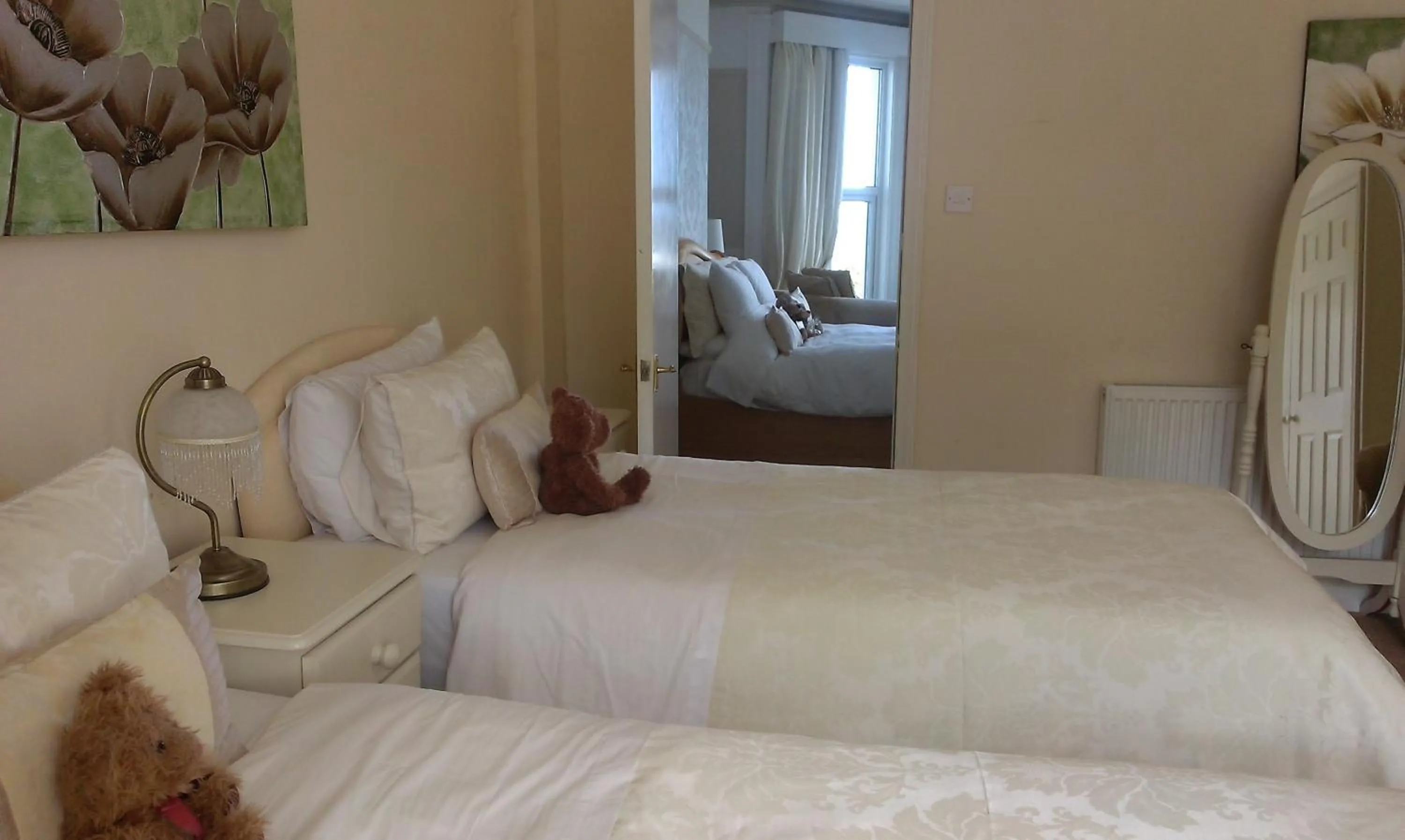 Bed in Min y Don Guest House