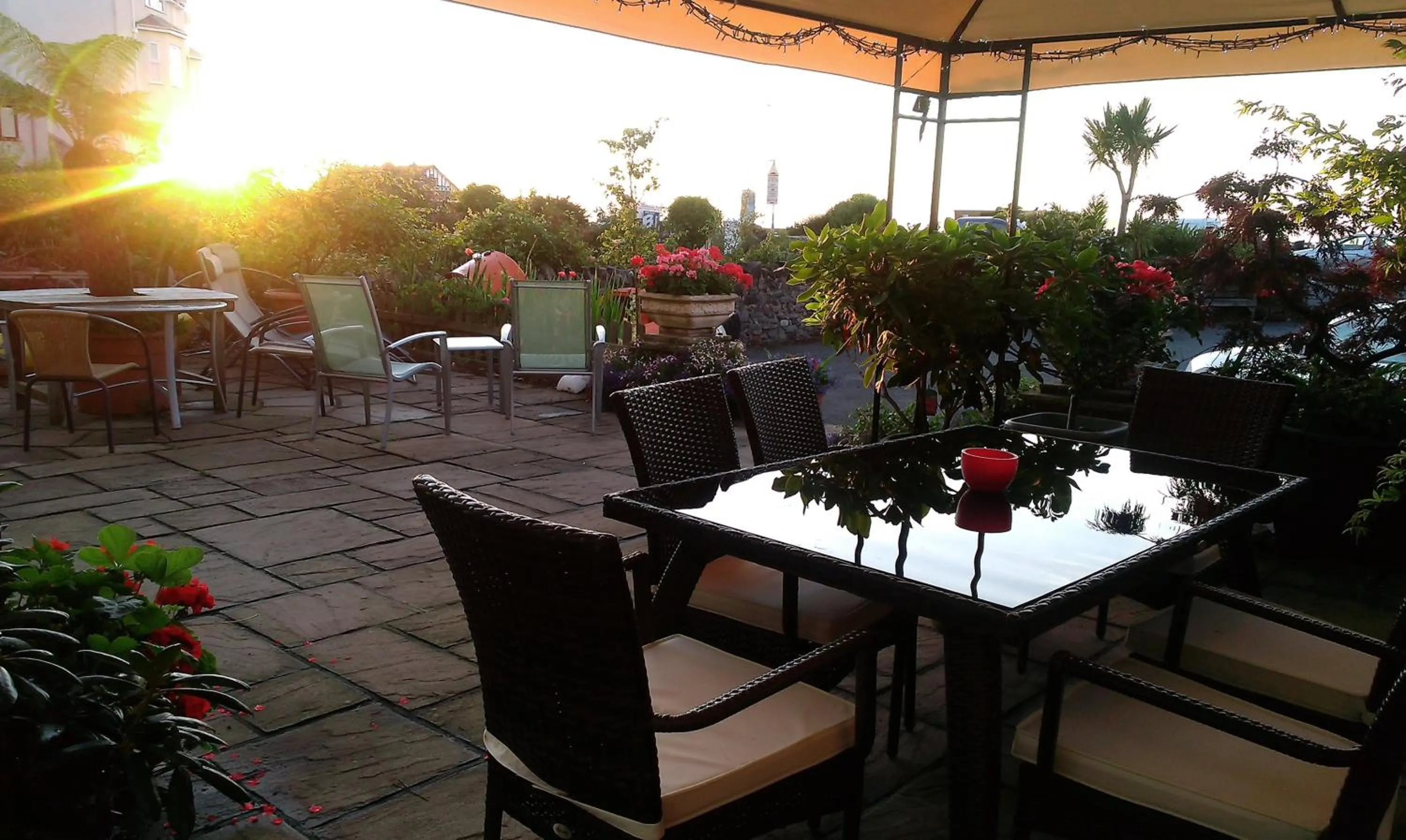 Balcony/Terrace in Min y Don Guest House