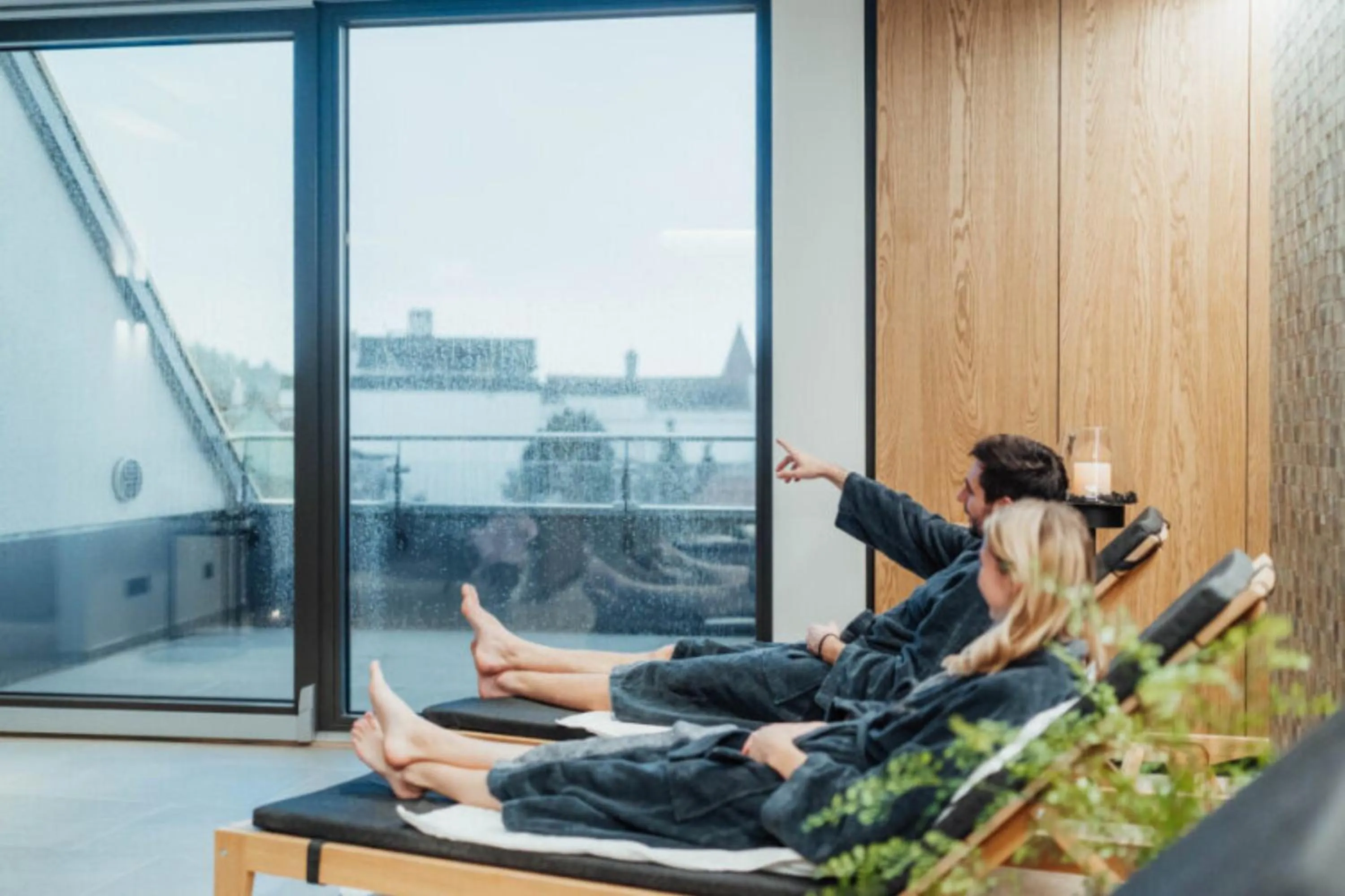 Sauna in Hotel Kaiserhof Ravensburg