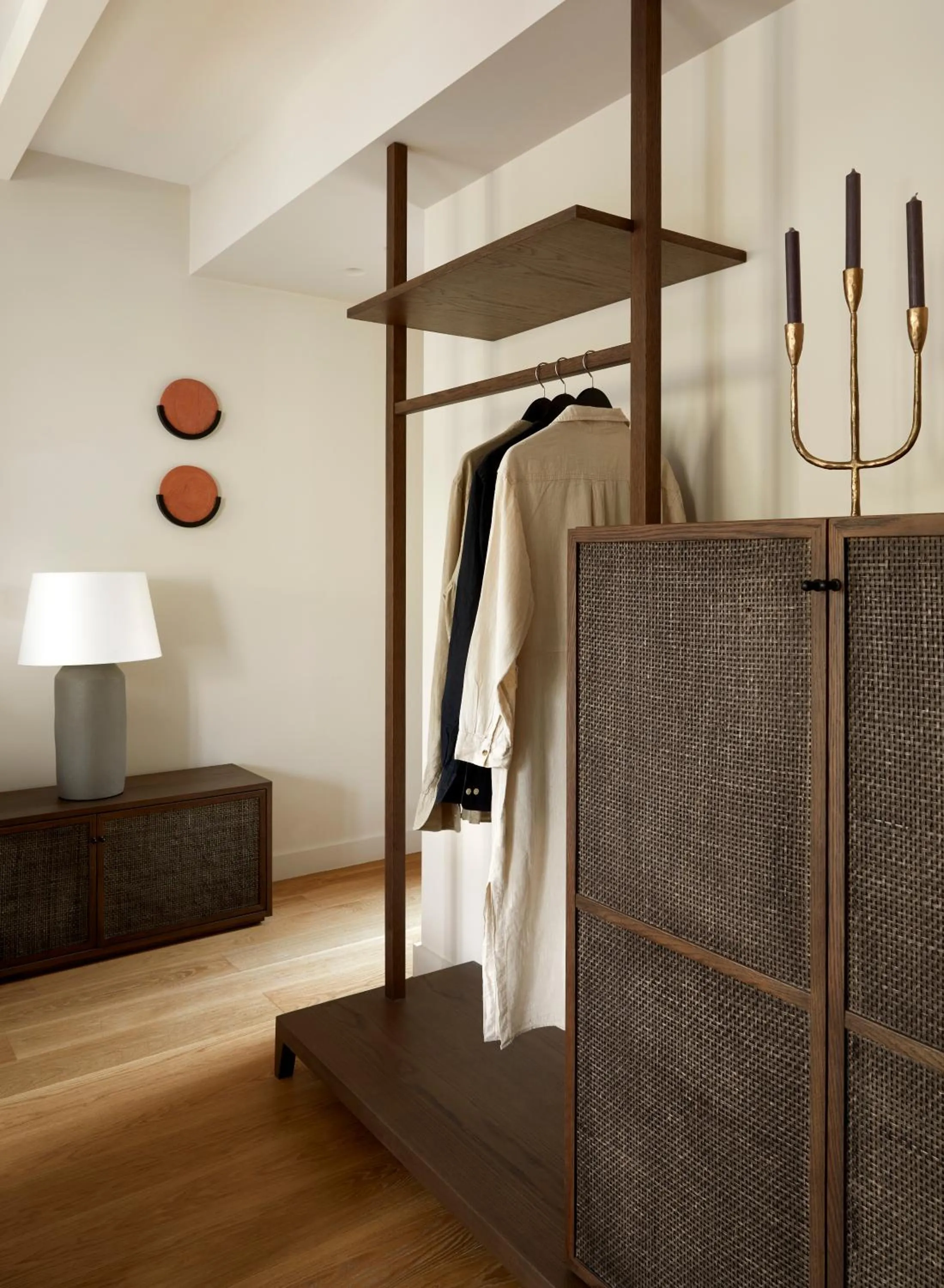 wardrobe, Bed in The Storyteller Boutique House
