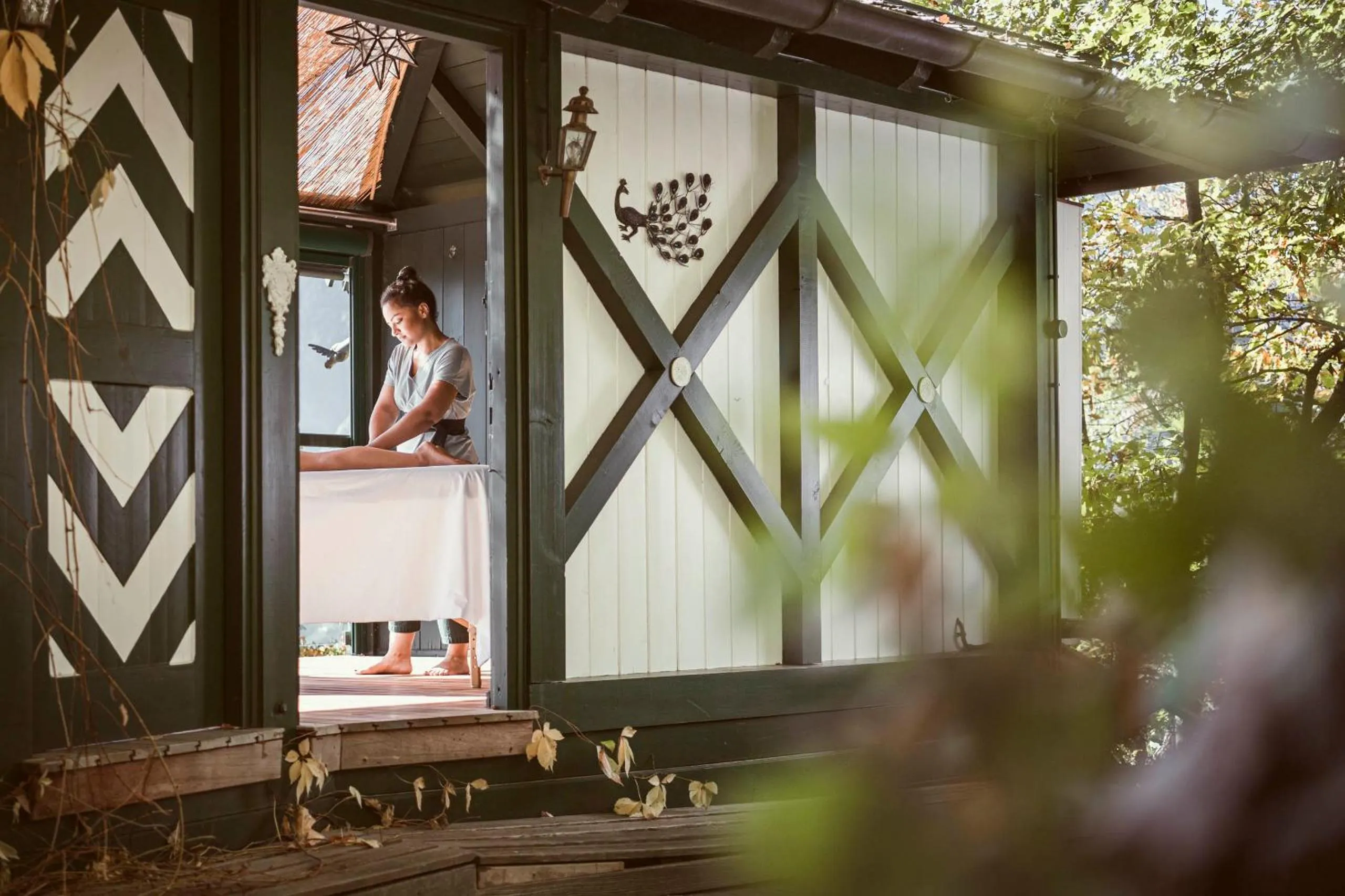 Spa and wellness centre/facilities in Relais & Chateaux Hotel Castel Fragsburg