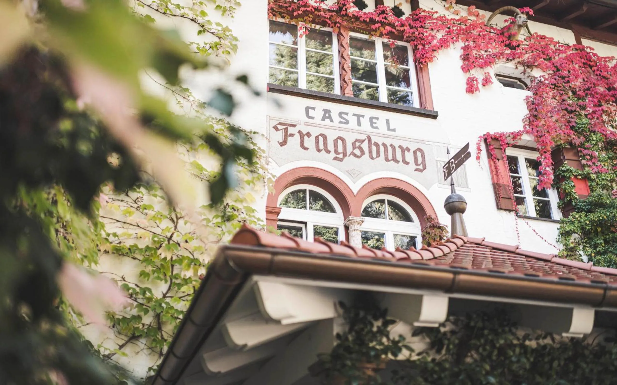 Facade/entrance in Relais & Chateaux Hotel Castel Fragsburg
