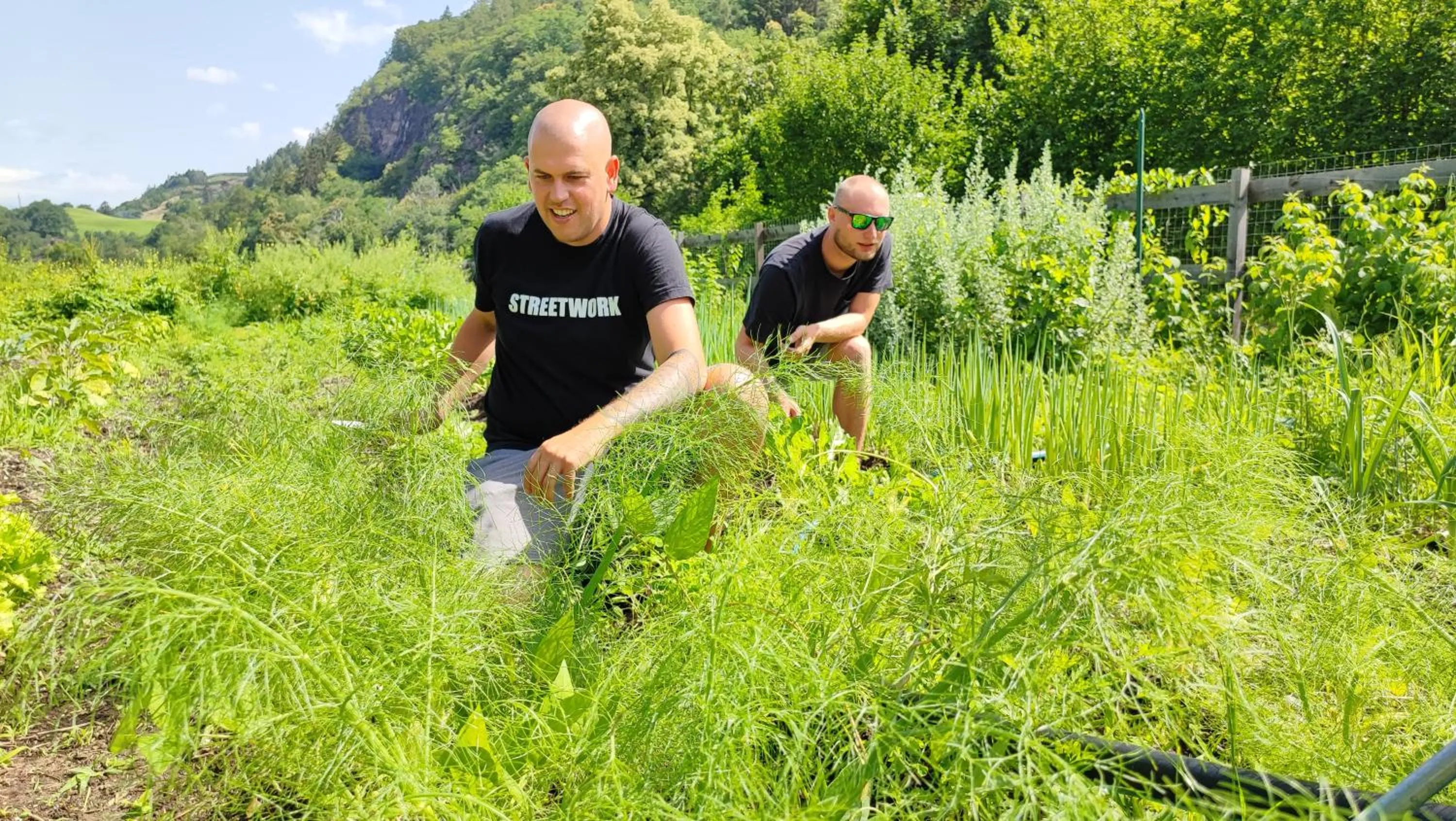 Garden in Relais & Chateaux Hotel Castel Fragsburg