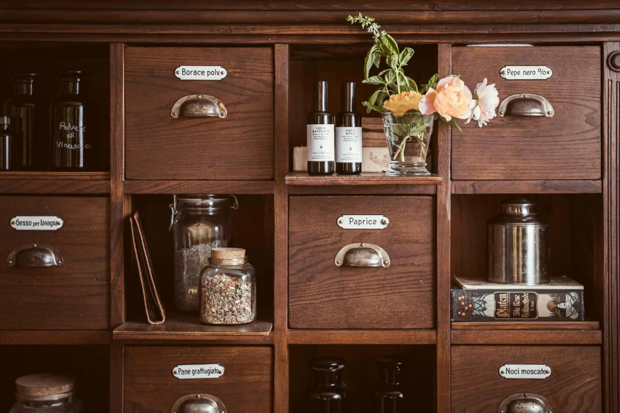 Decorative detail in Relais & Chateaux Hotel Castel Fragsburg