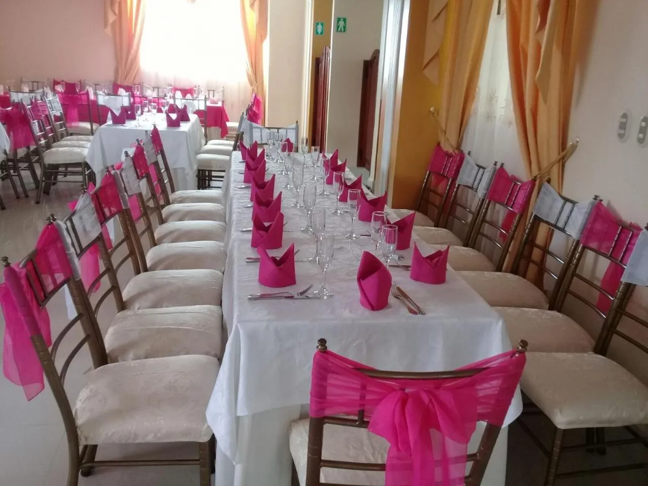 Living room in Hotel Perla Verde