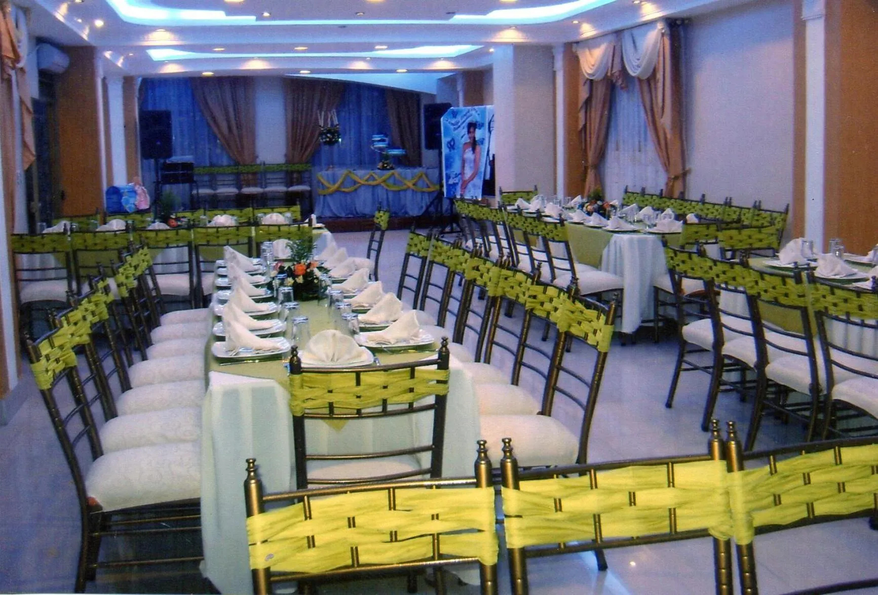 Living room in Hotel Perla Verde