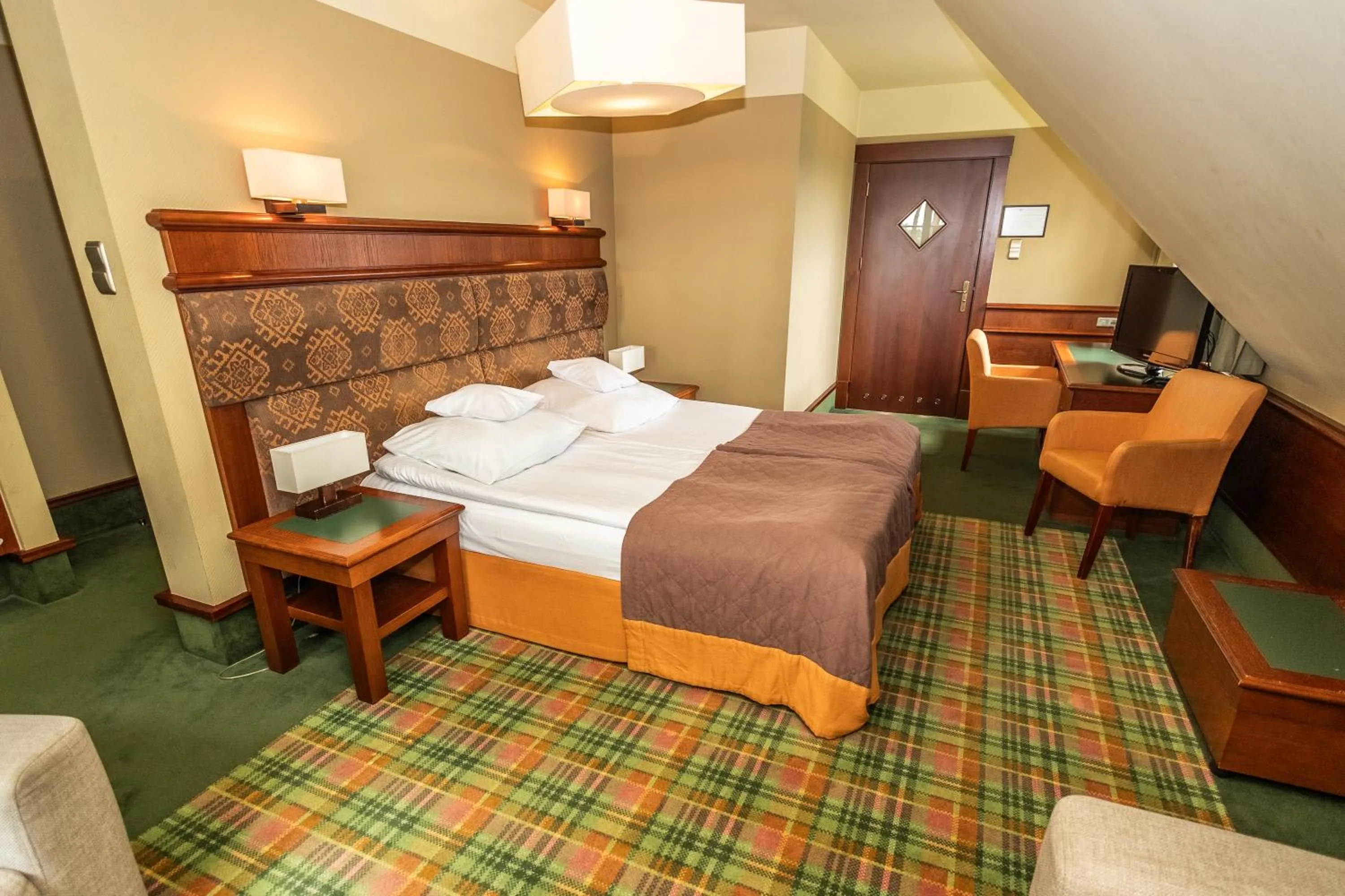 Bed in Hotel Wawrzyniak