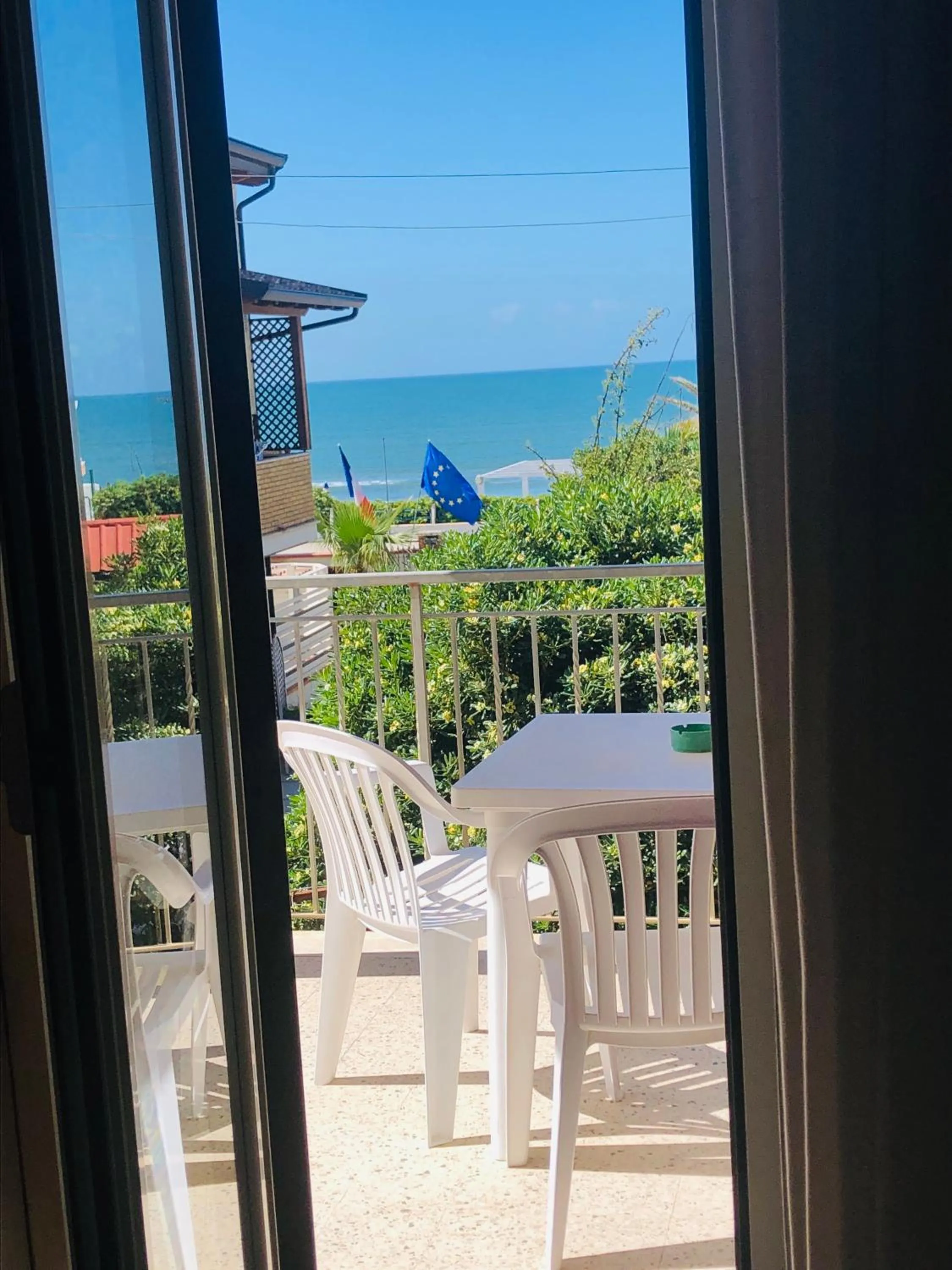 Sea view in Hotel La Rosetta Scauri