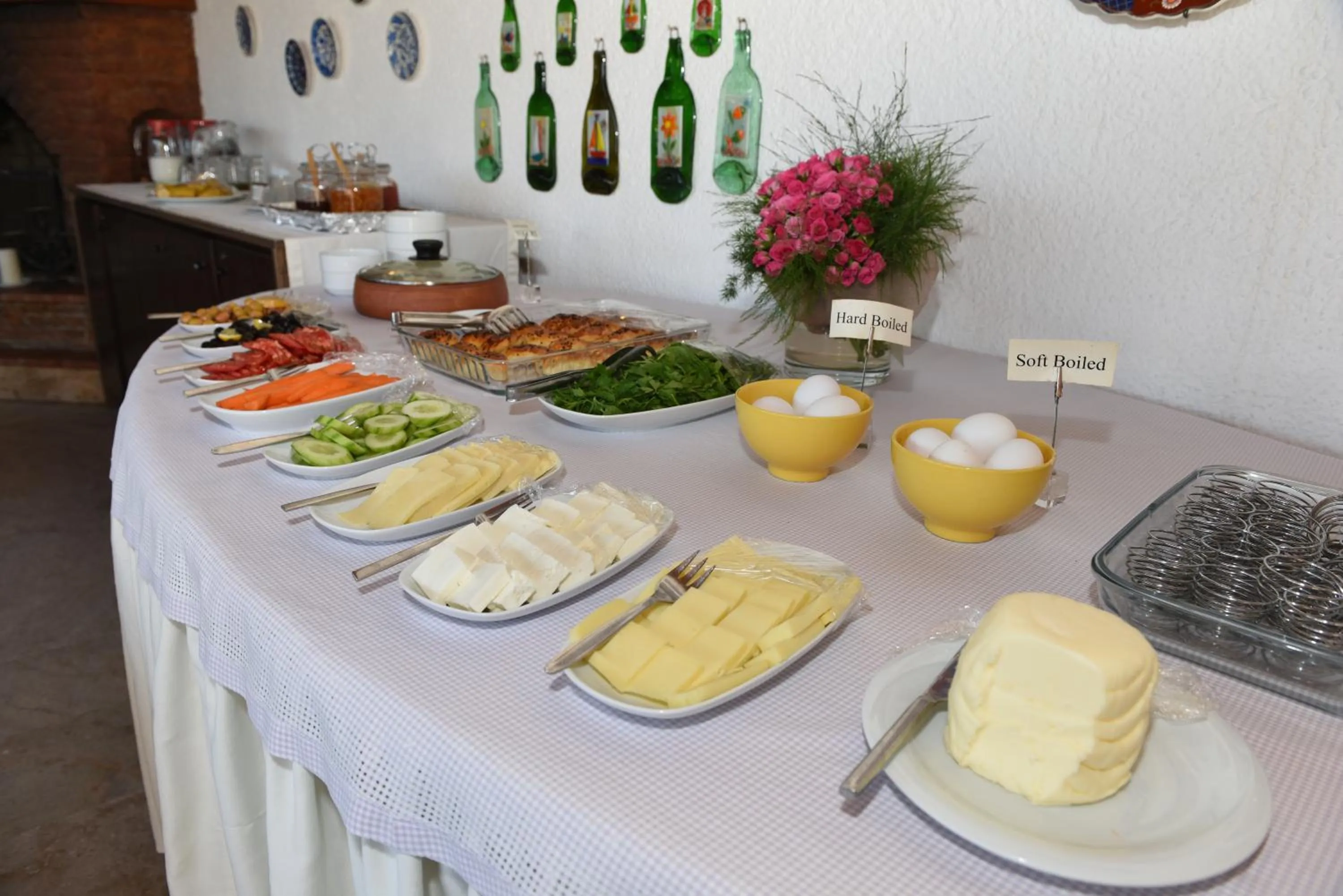 Buffet breakfast in Villa Konak Hotel