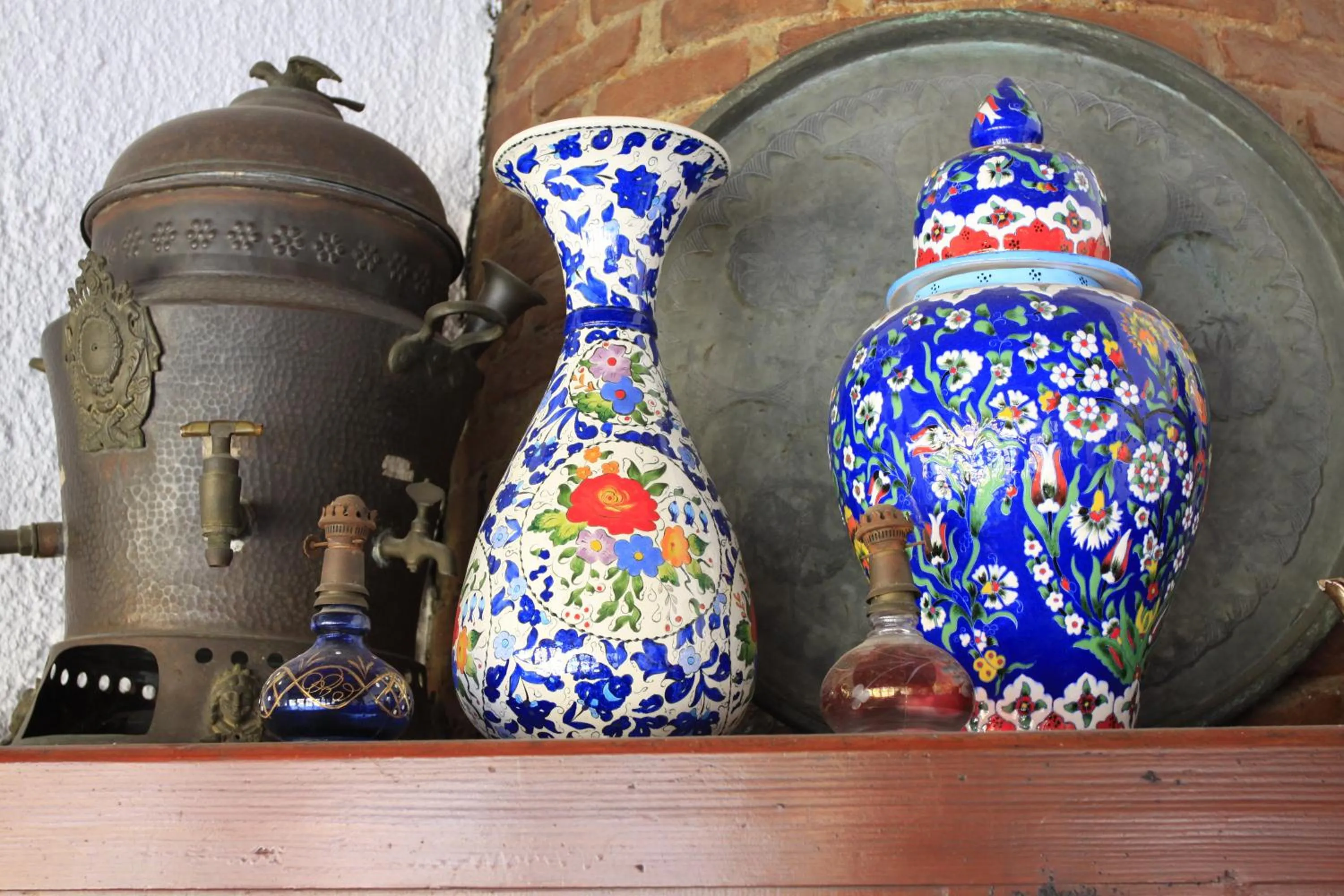 Decorative detail in Villa Konak Hotel