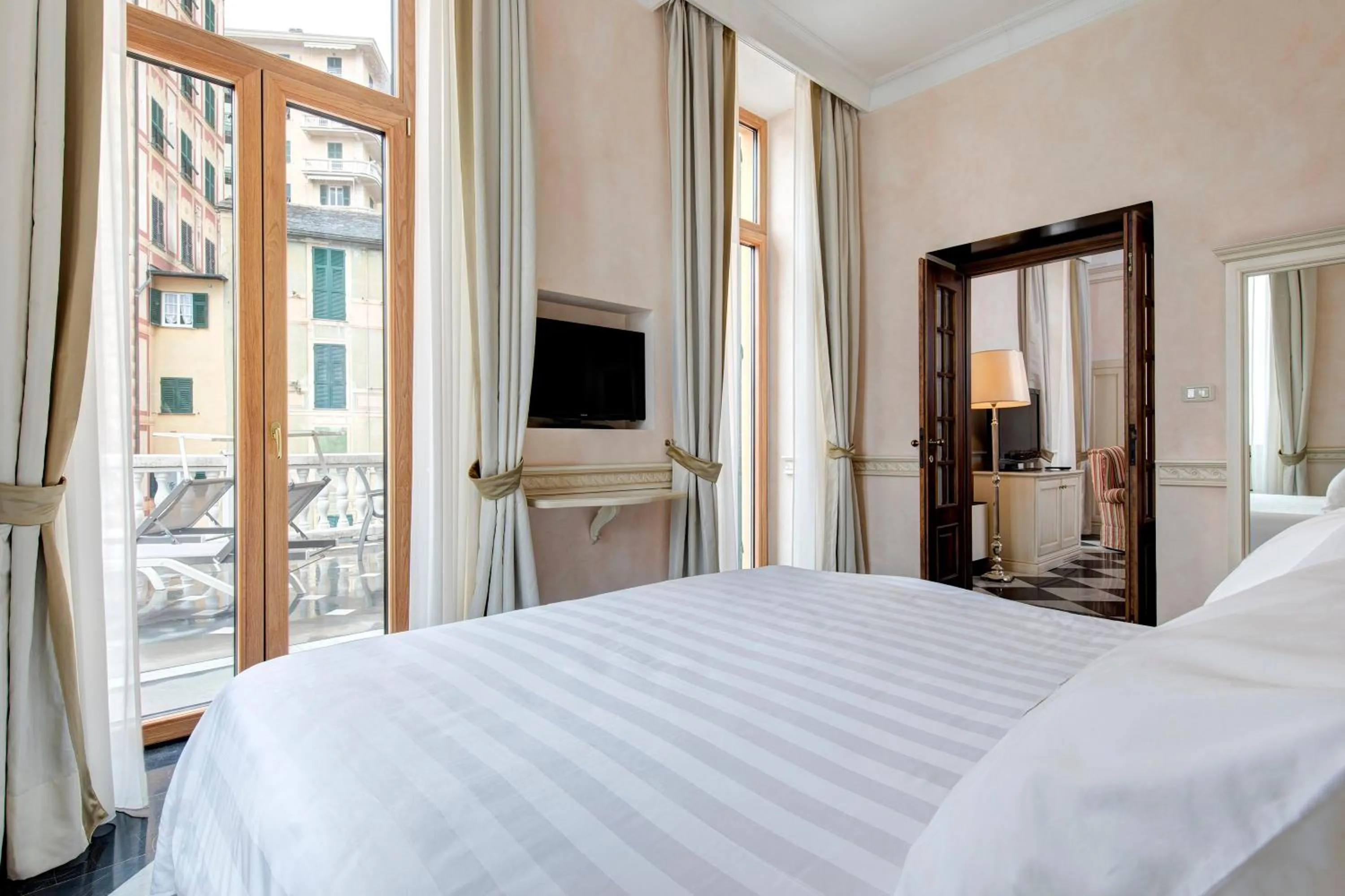 Bed in Hotel Cenobio Dei Dogi