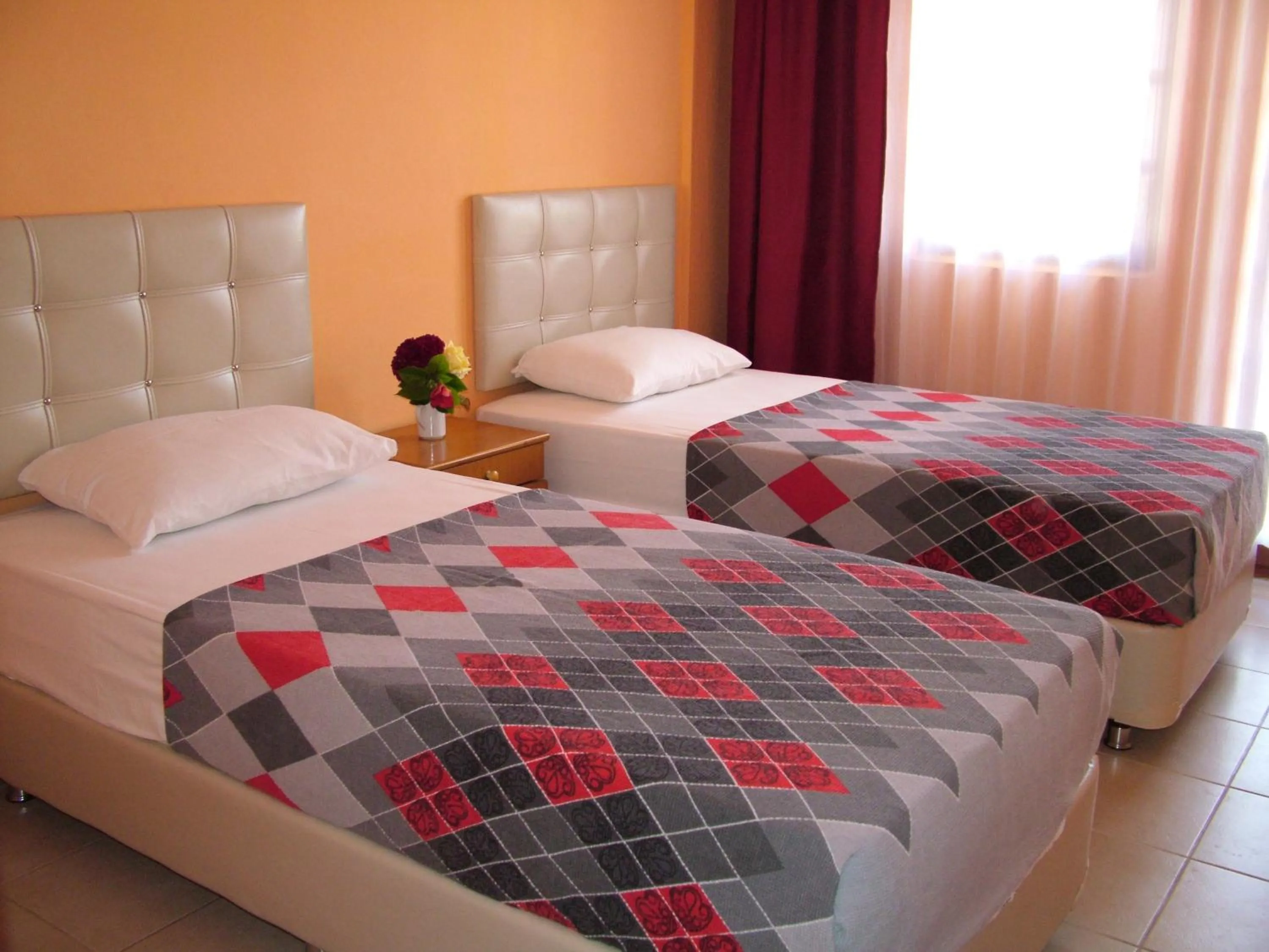 Bed in Gultepe Apartments