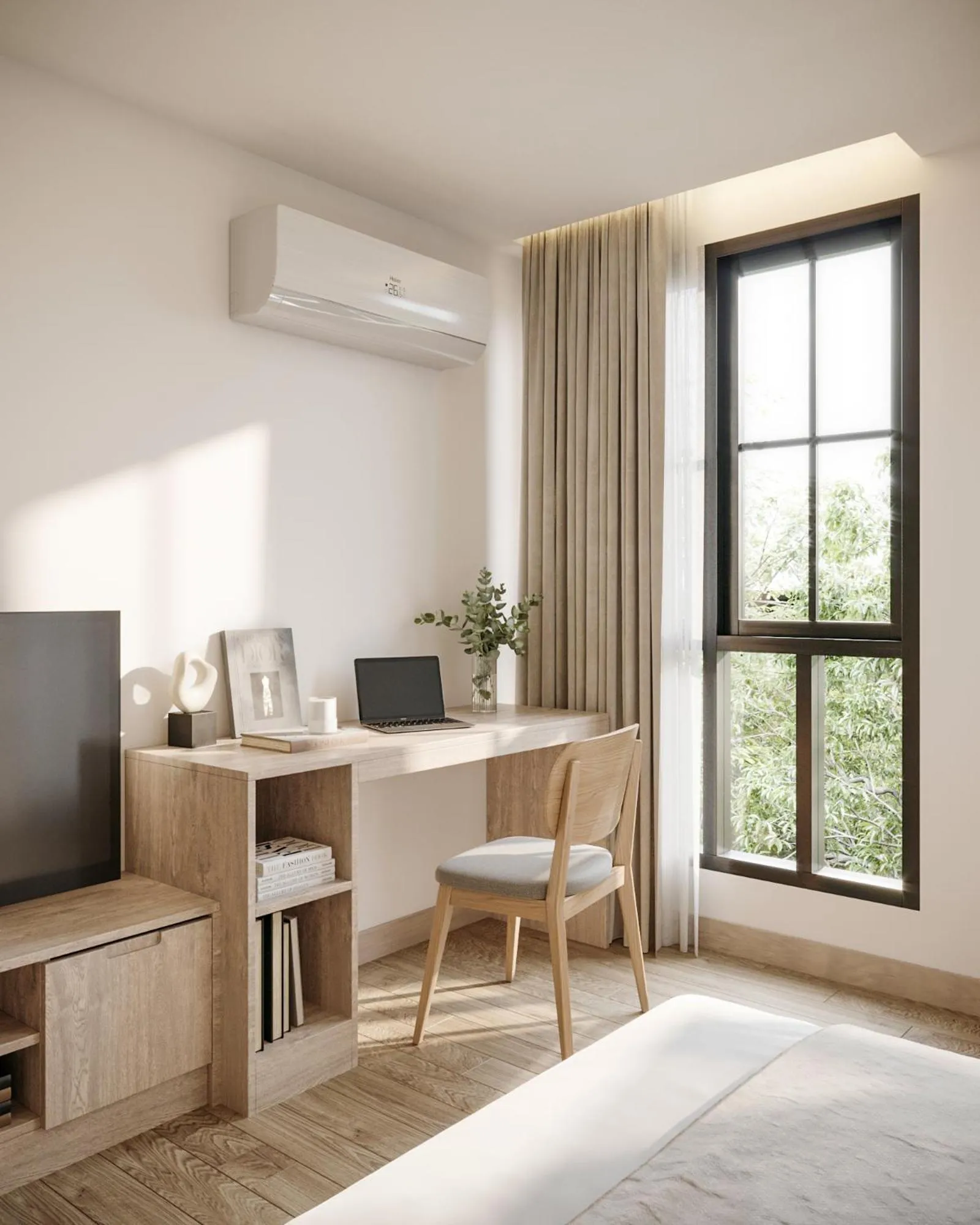 Seating area, Bed in Leon Lasalle Hotel and Residences