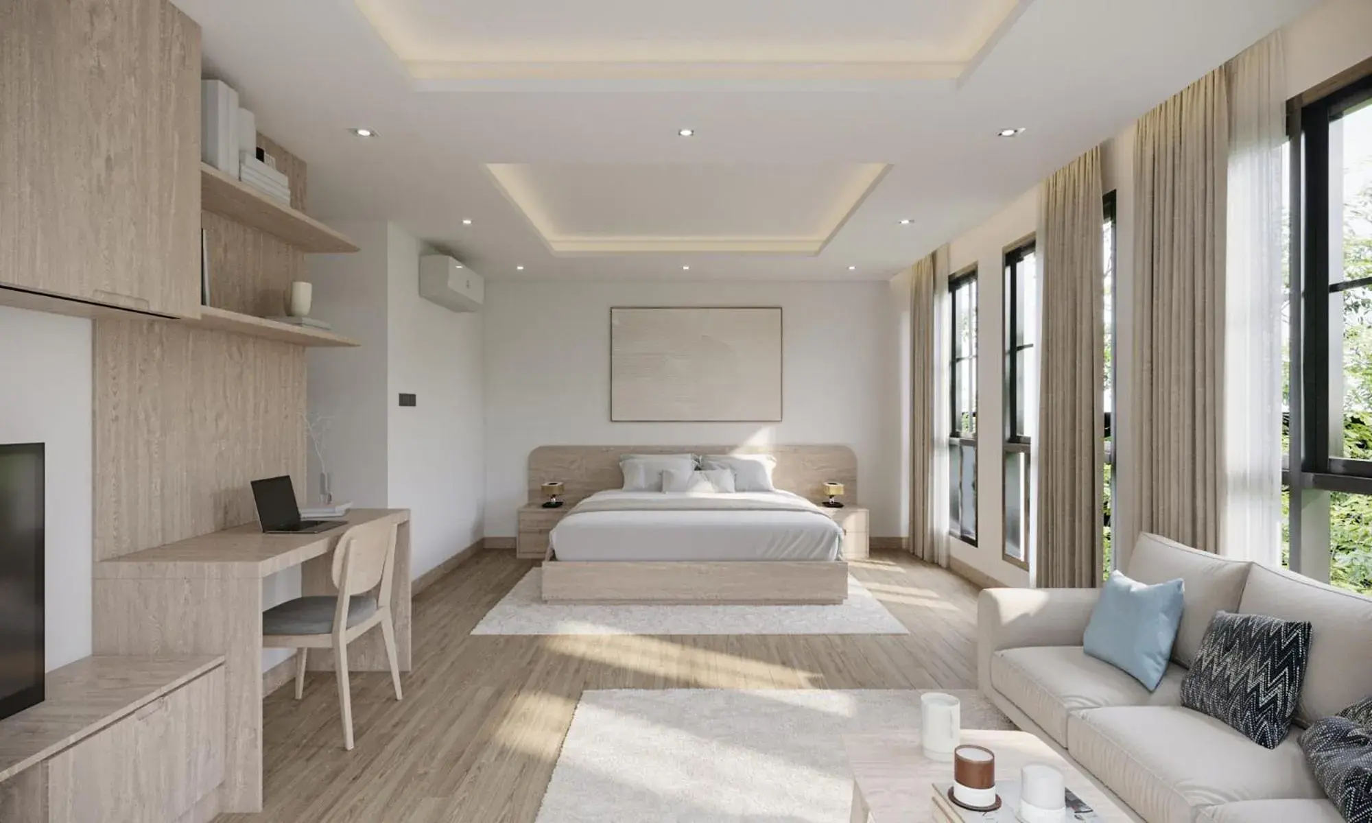 Two-Bedroom Grand Suite in Leon Lasalle Hotel and Residences Two-Bedroom Grand Suite in Leon Lasalle Hotel and Residences