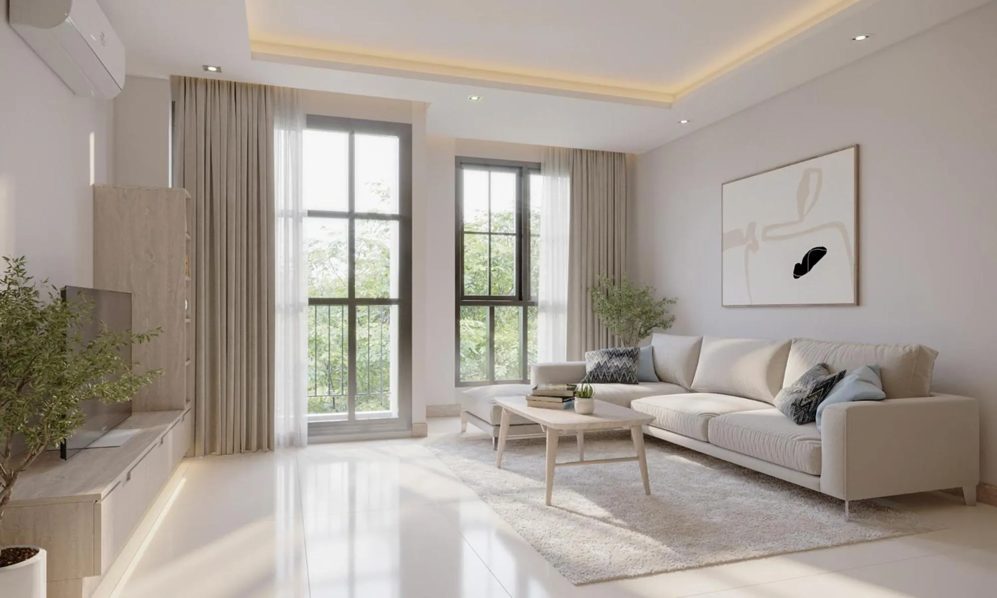 Living room in Leon Lasalle Hotel and Residences