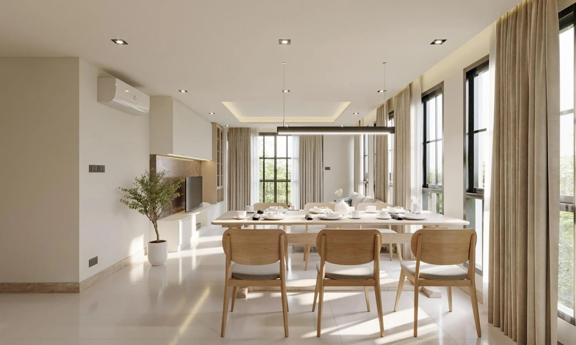 Dining area in Leon Lasalle Hotel and Residences