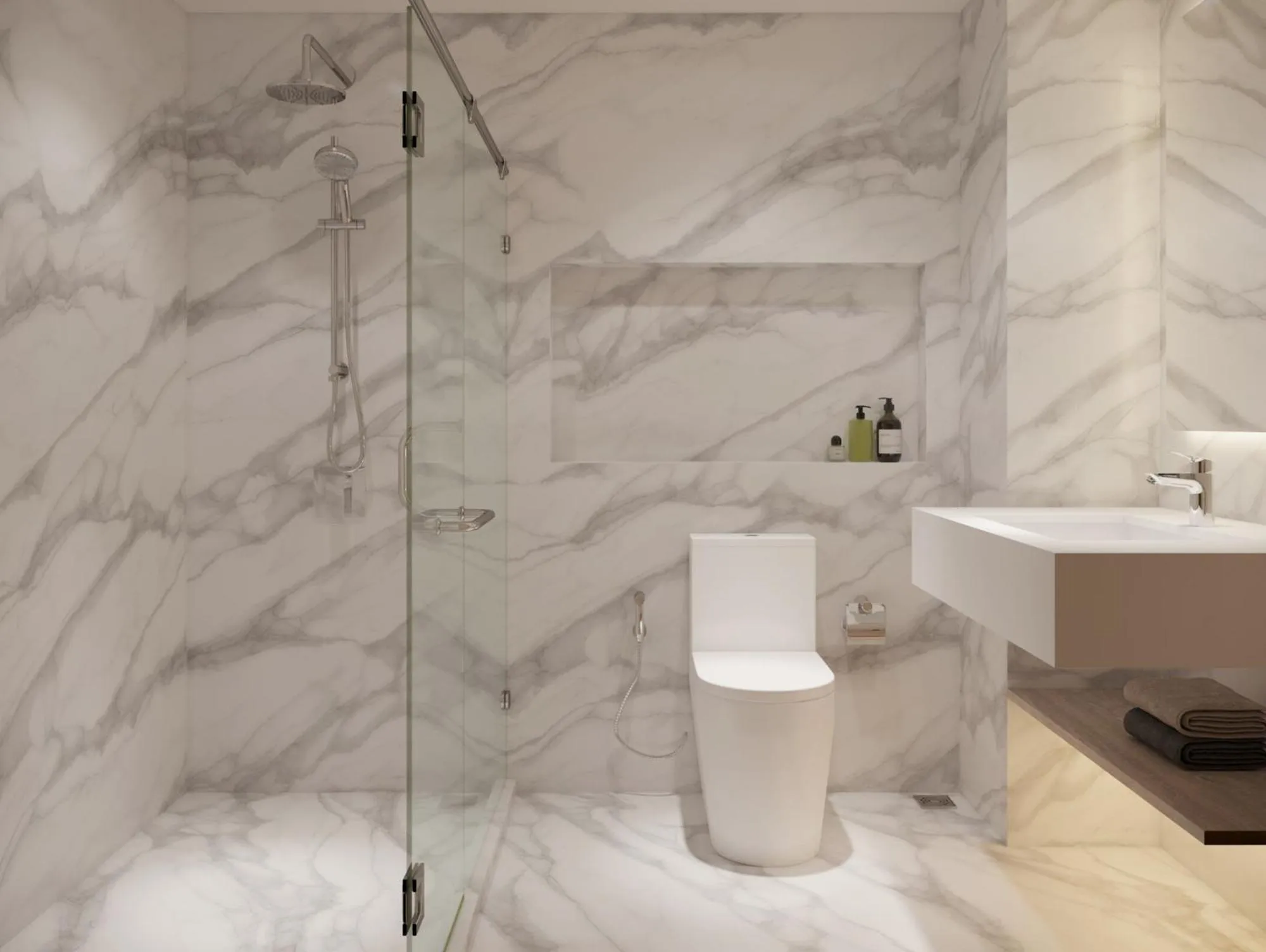 Bathroom in Leon Lasalle Hotel and Residences