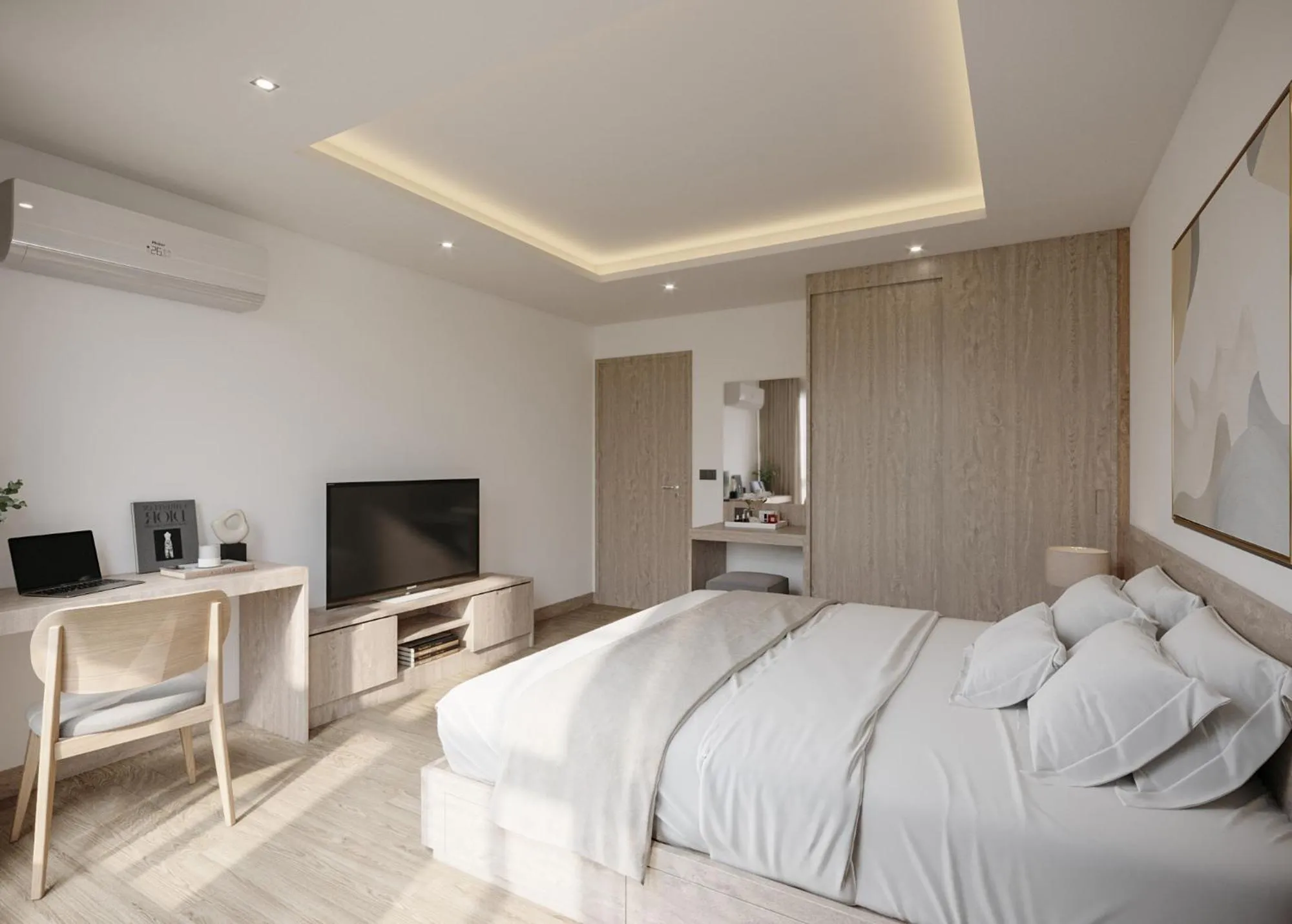 Bedroom, Bed in Leon Lasalle Hotel and Residences