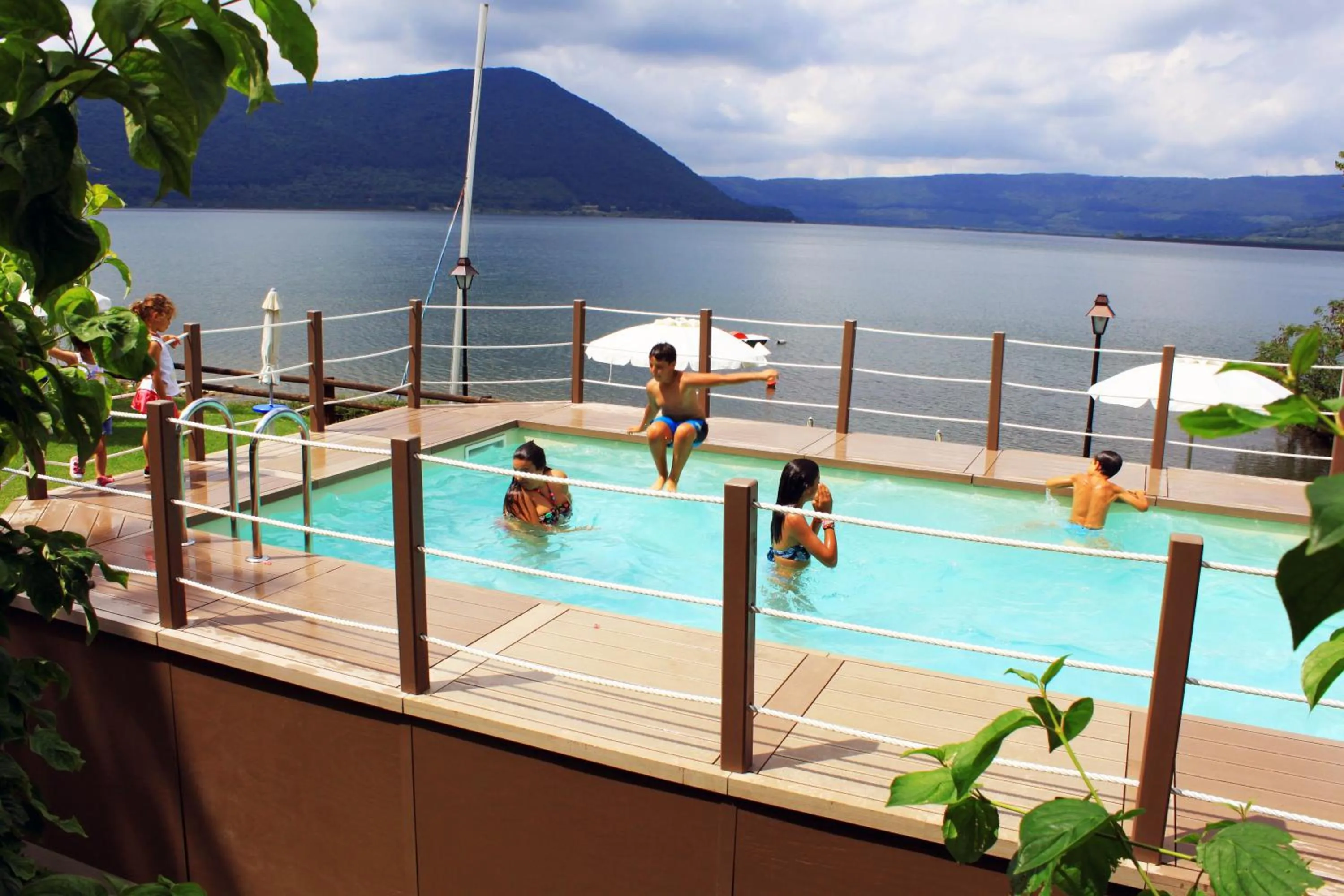 Swimming pool in Relais Sans Soucis & Spa