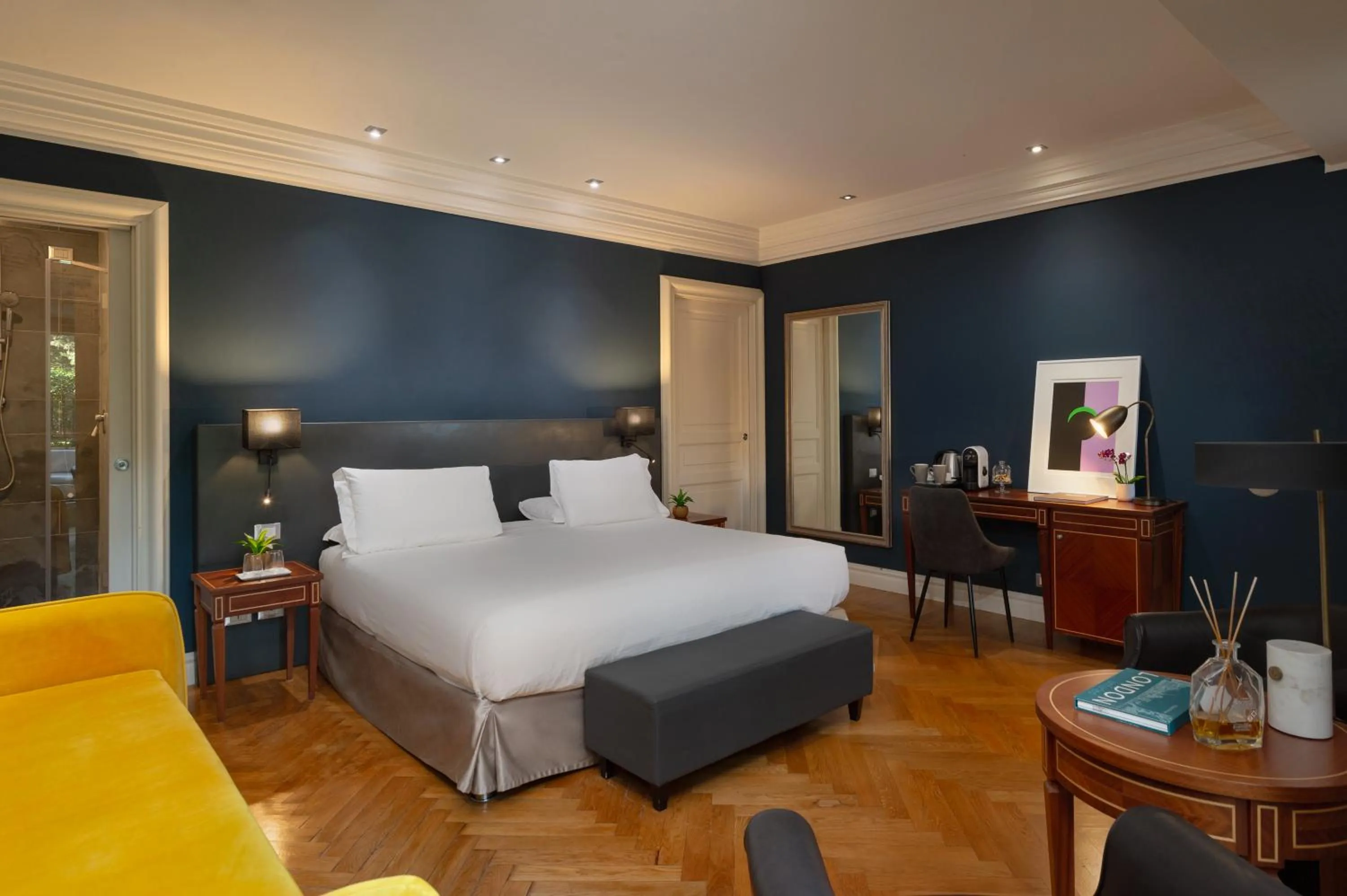 Bedroom, Bed in Hotel Principe Torlonia