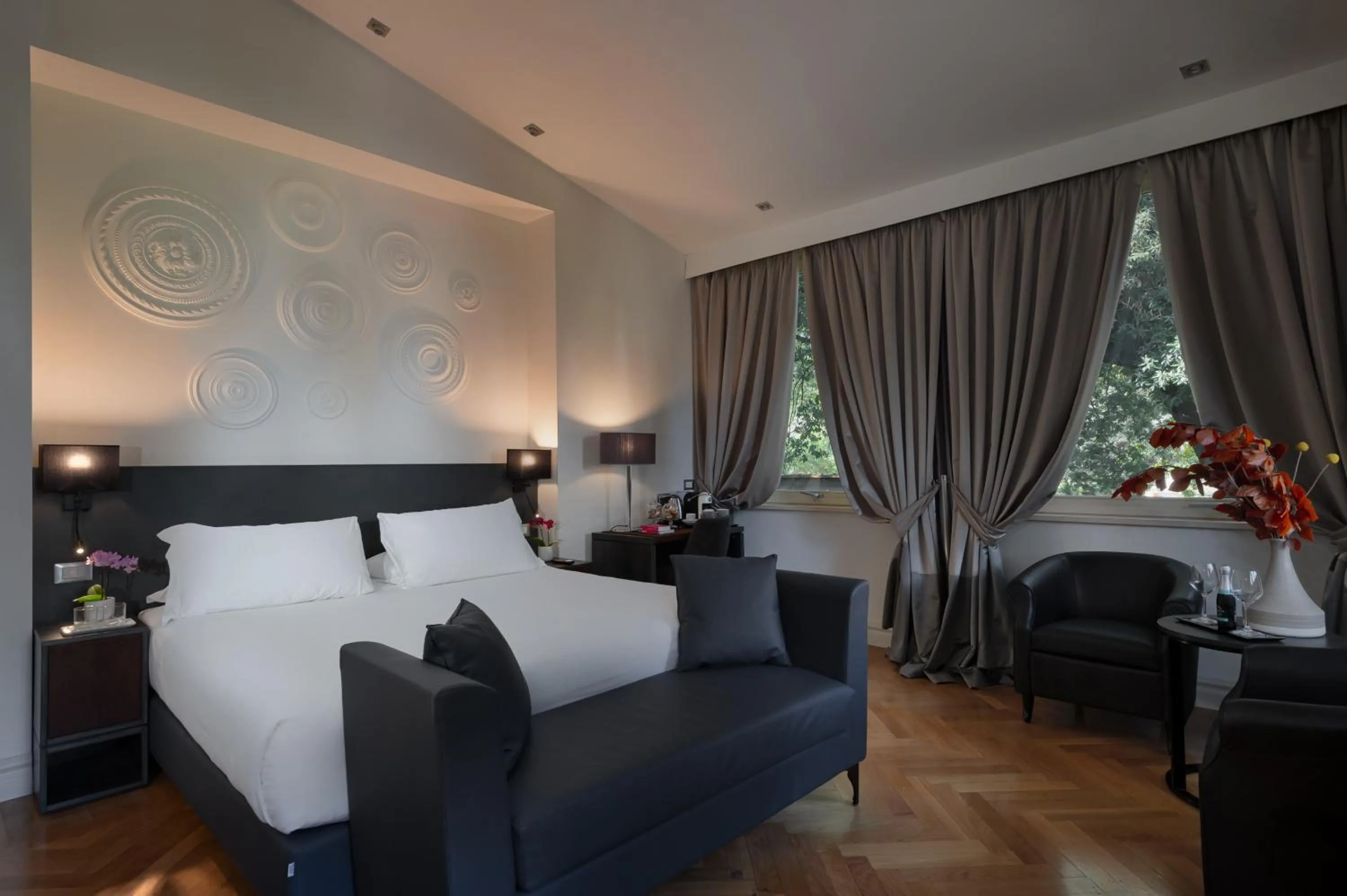 Bedroom, Bed in Hotel Principe Torlonia