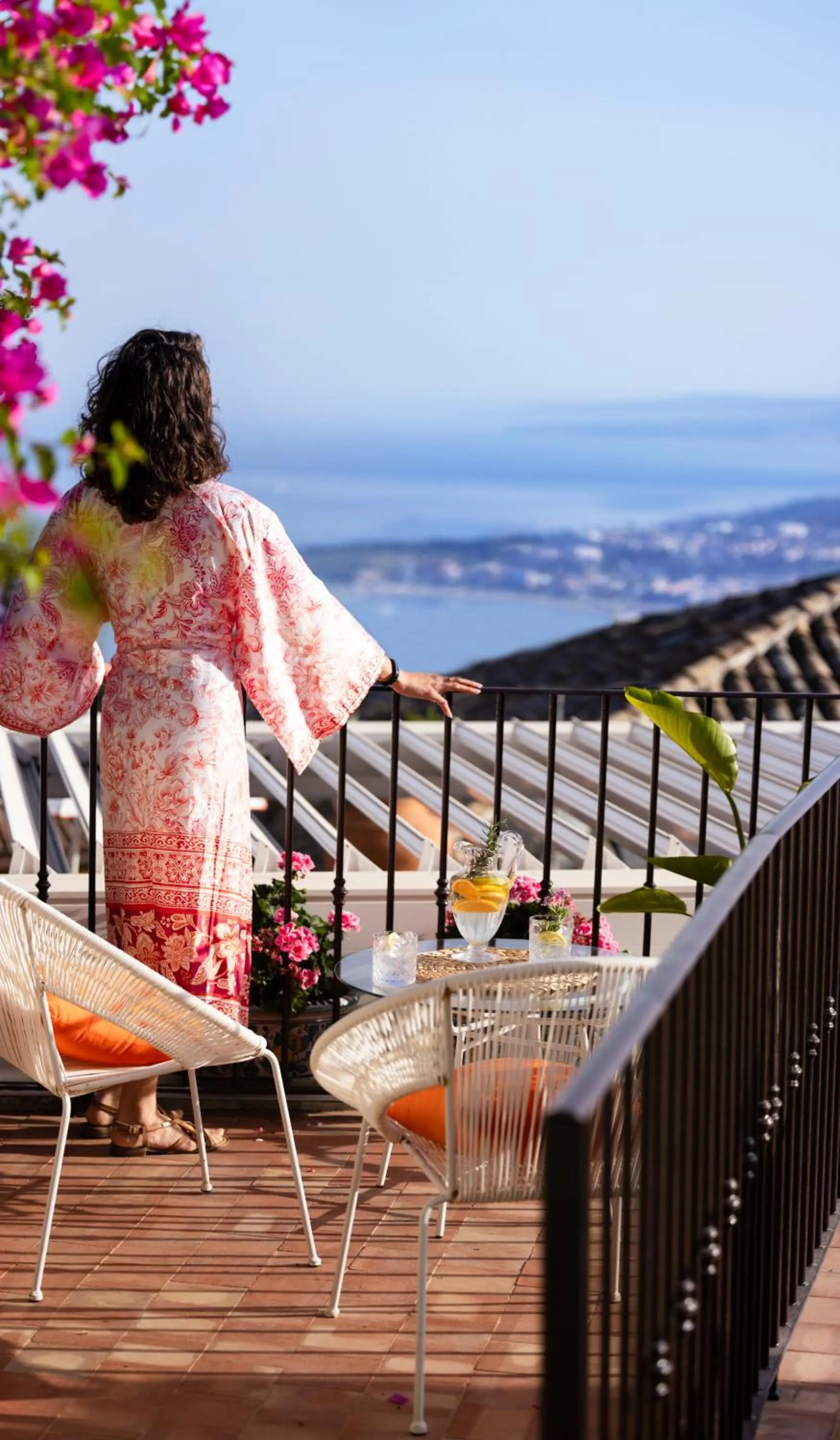 Balcony/Terrace in Hotel Villa Taormina