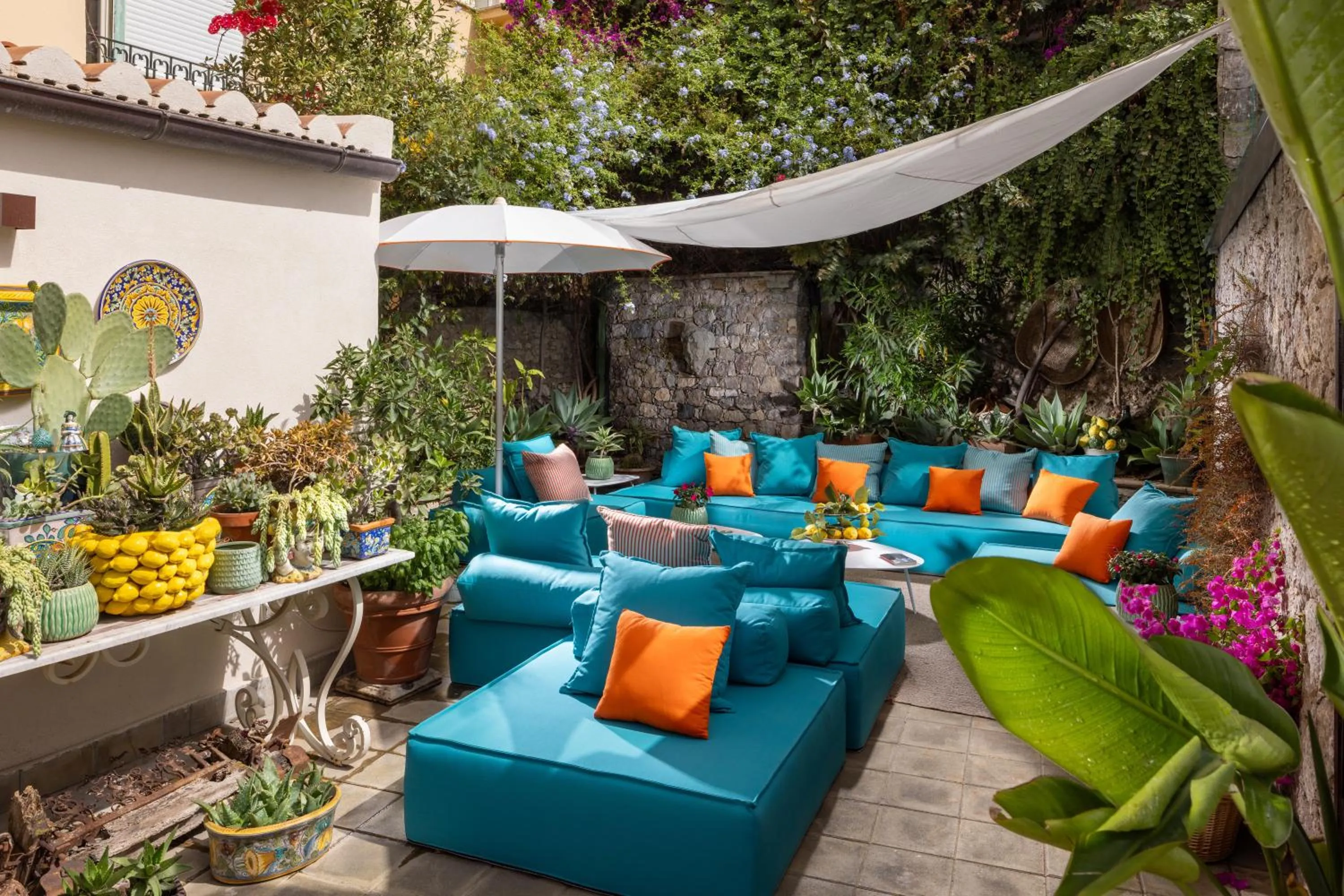 Garden in Hotel Villa Taormina