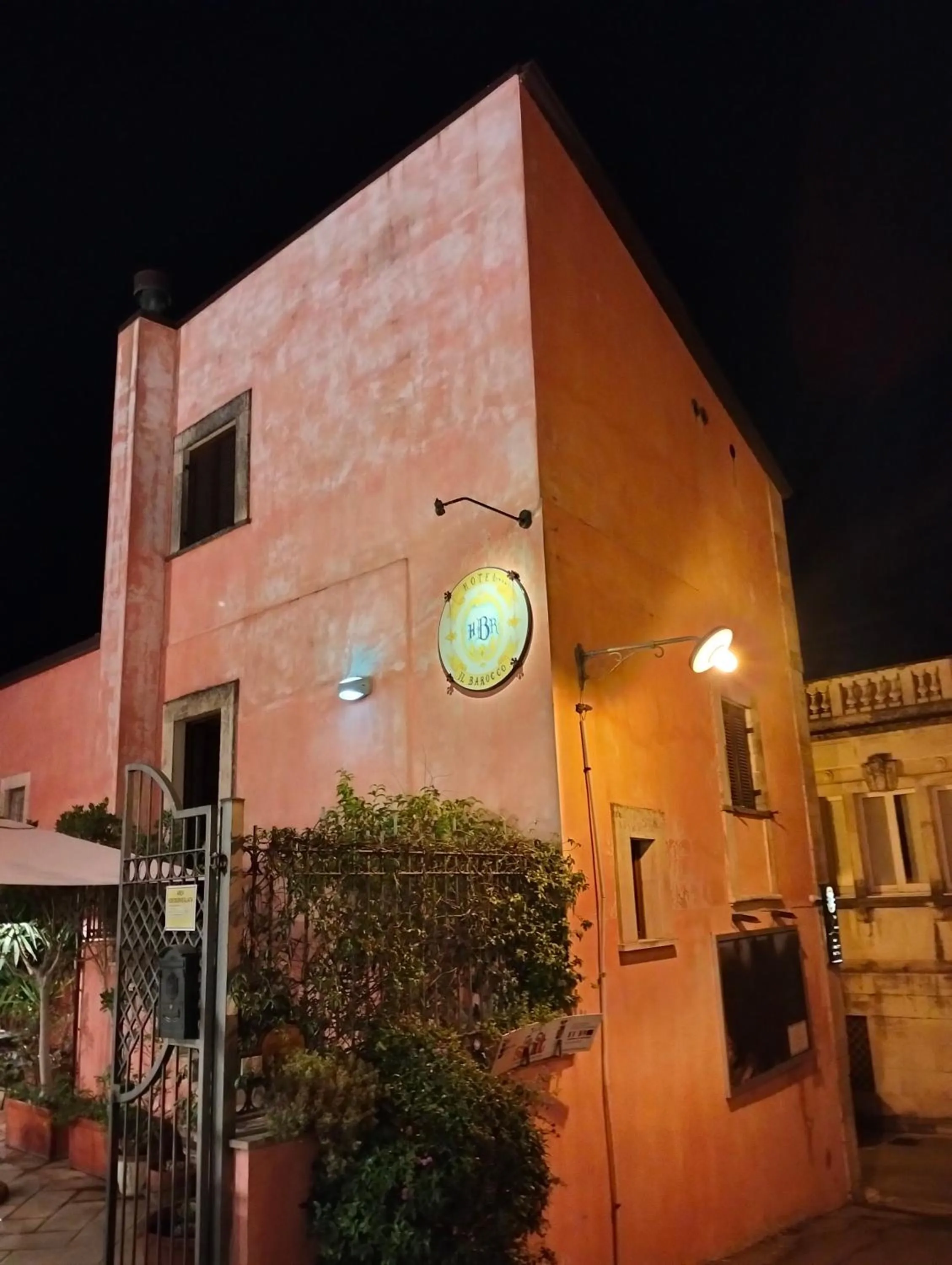 Property building in Hotel Il Barocco