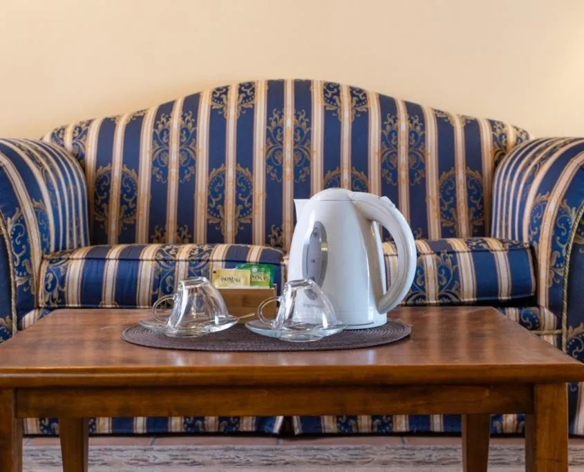 Coffee/tea facilities in Hotel Il Barocco