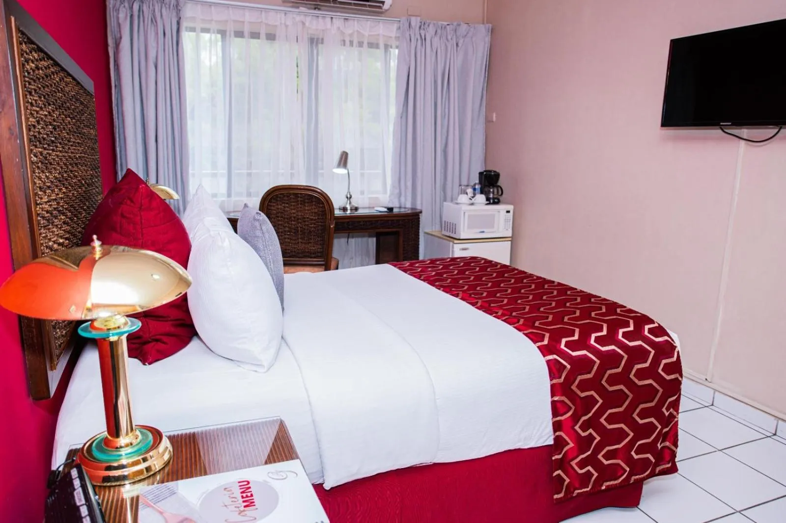 Bed in Aparthotel Guijarros