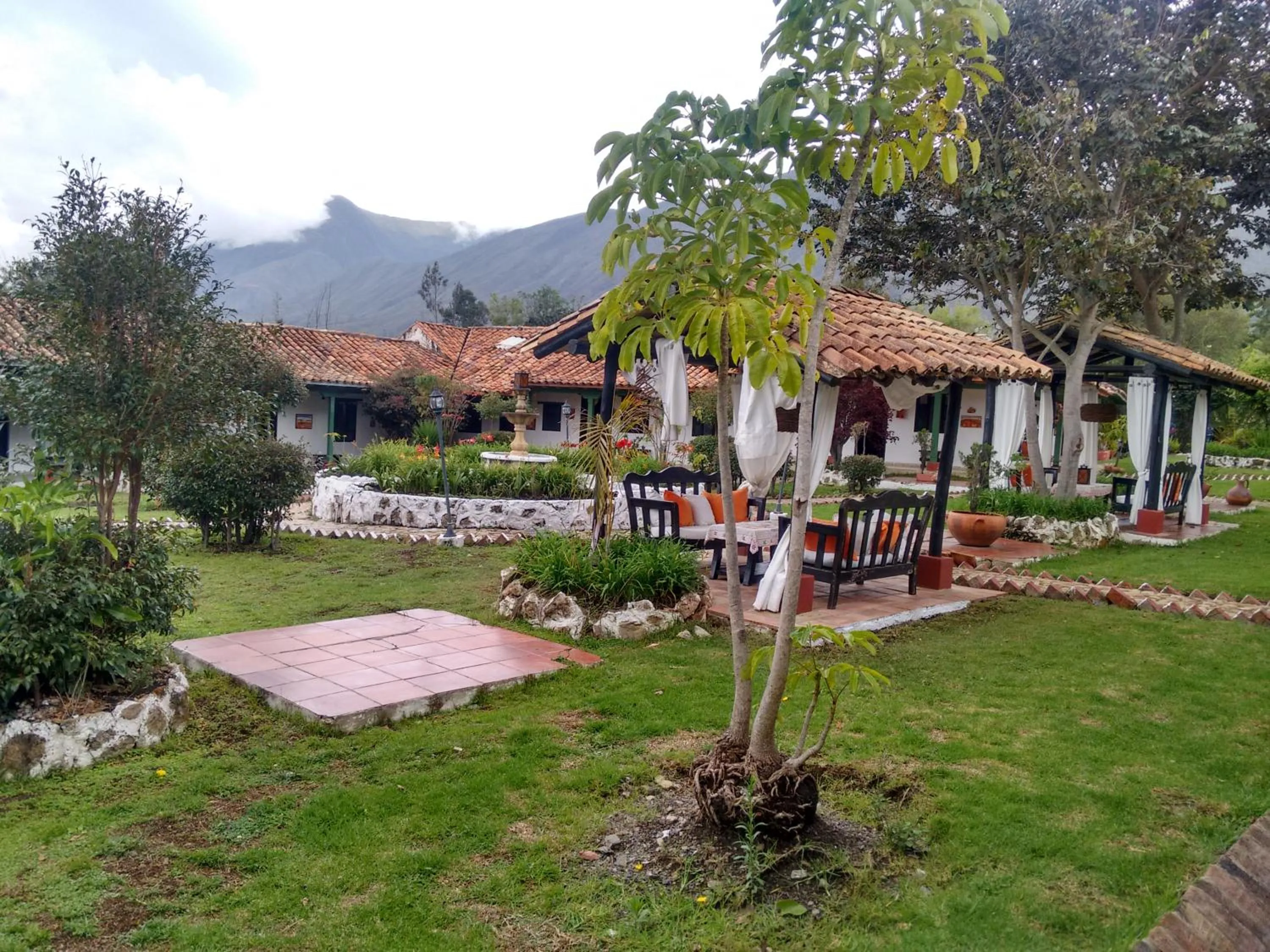 Garden in Hotel Boutique Iguaque Campestre Spa & Ecolodge