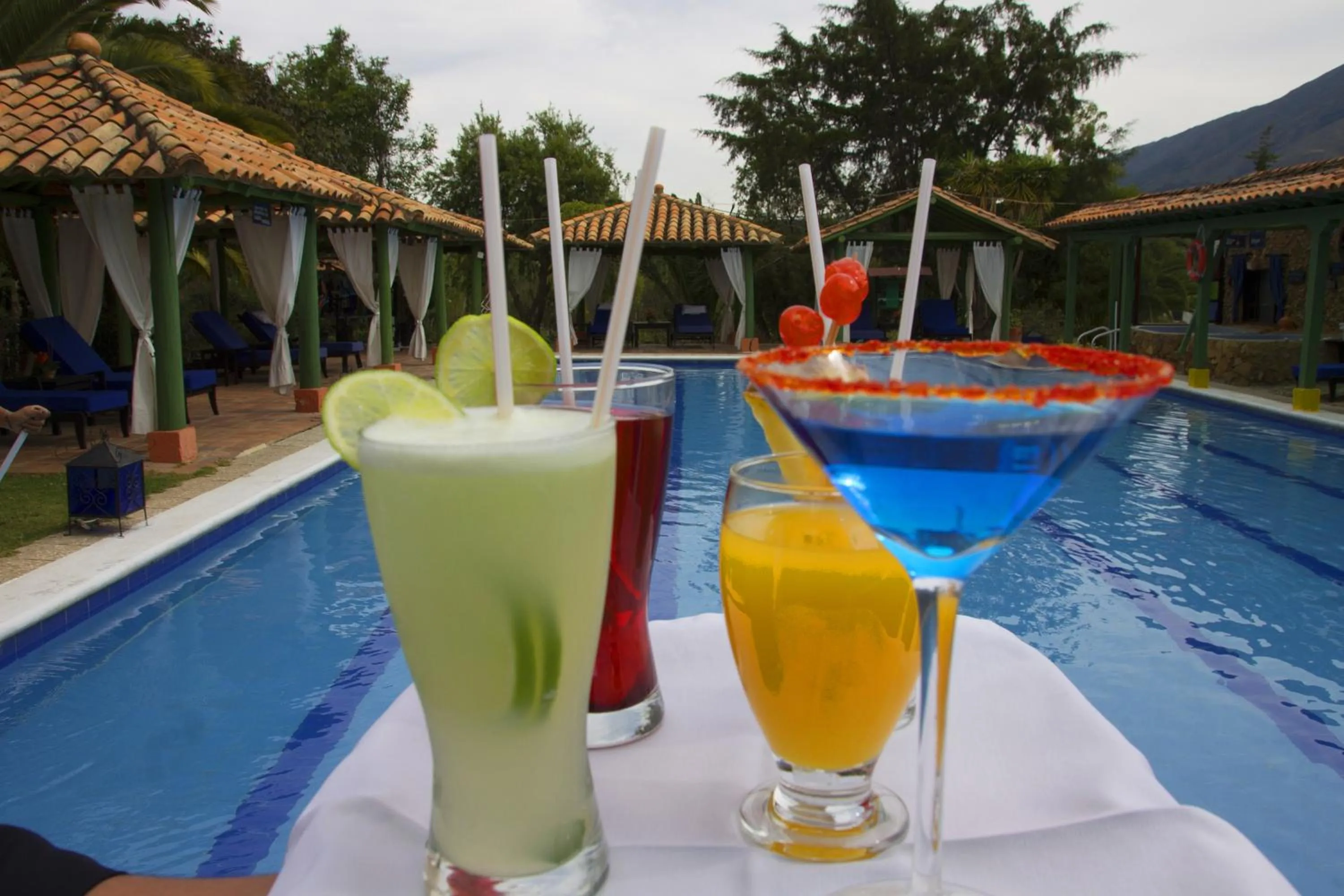 Swimming pool in Hotel Boutique Iguaque Campestre Spa & Ecolodge