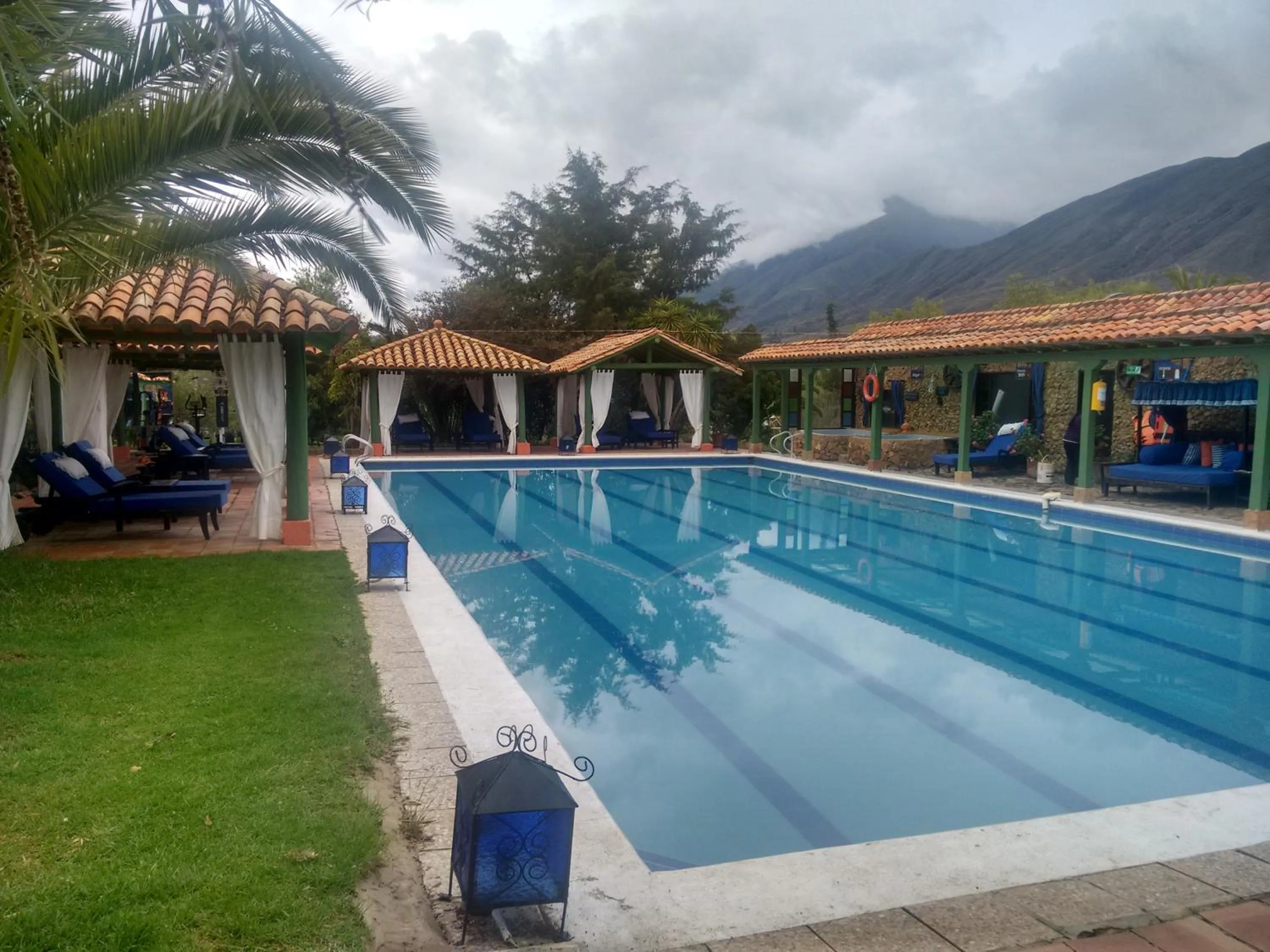 Swimming pool in Hotel Boutique Iguaque Campestre Spa & Ecolodge