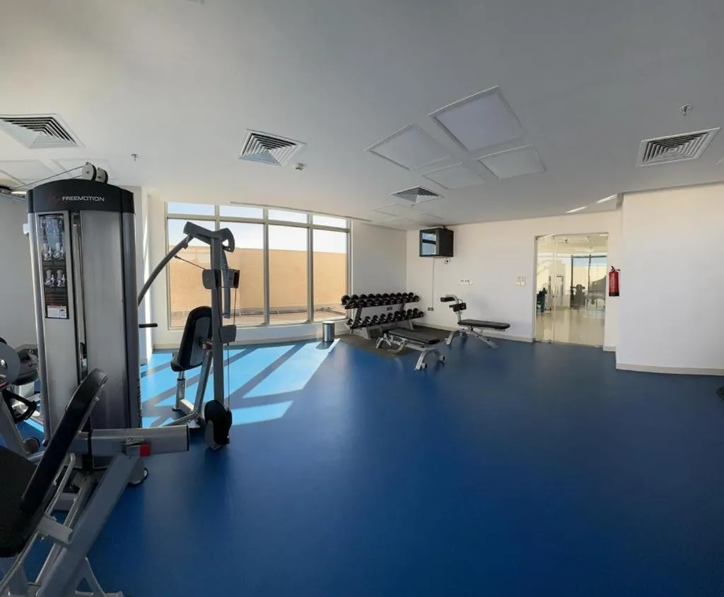 Fitness centre/facilities in فندق الضليعة