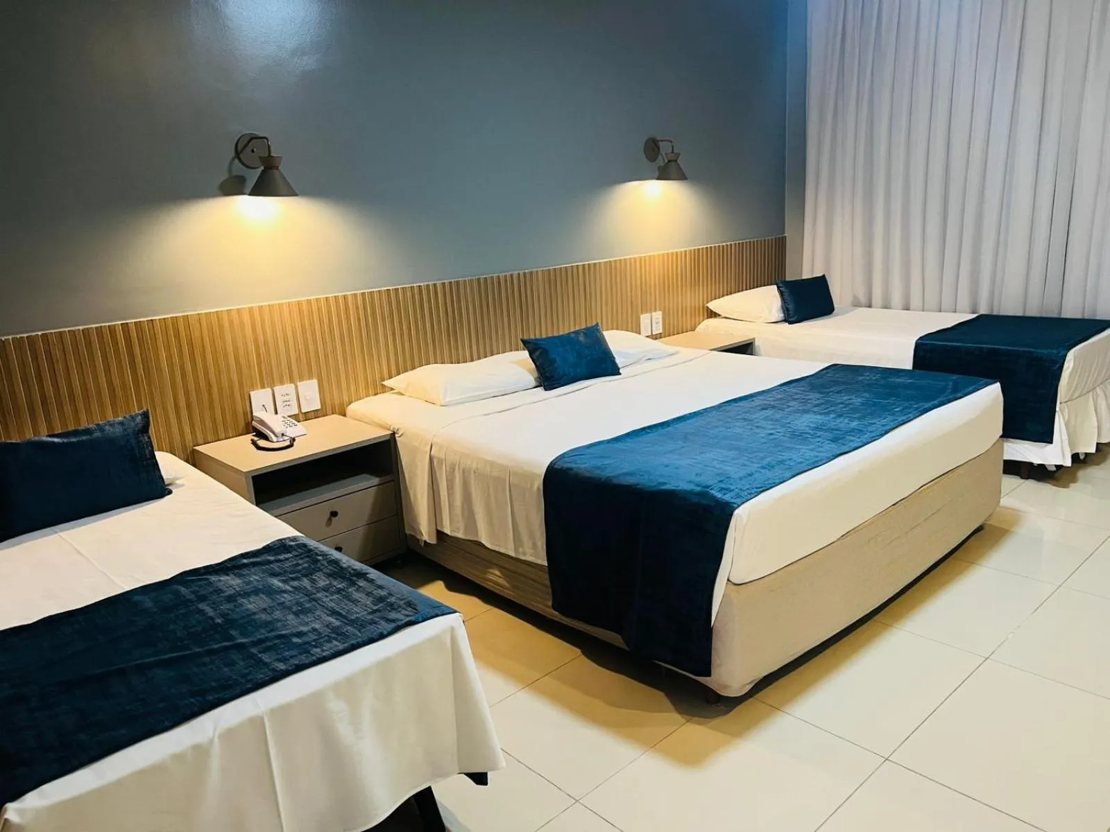 Bed in Hotel Adventure São Luís