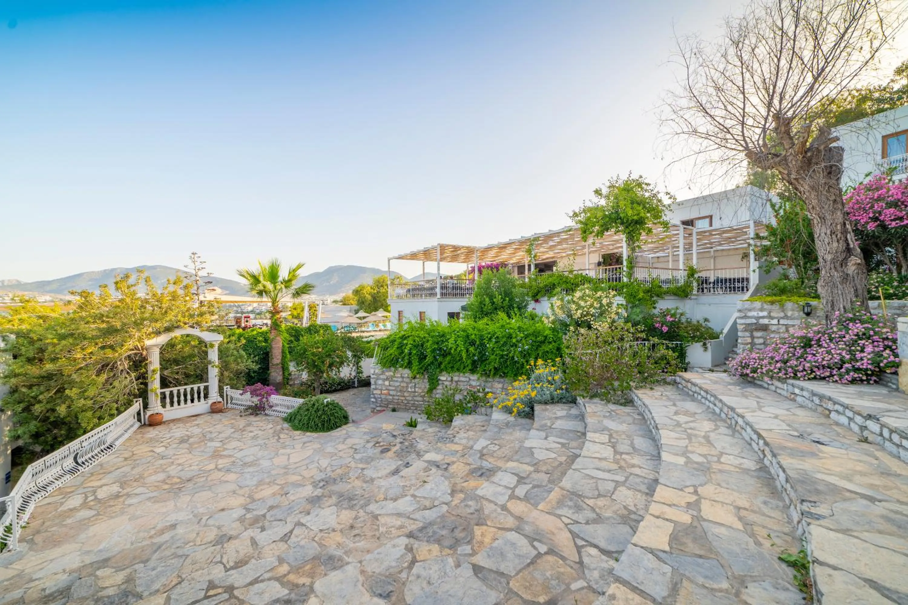 Patio in Riva Bodrum Resort- Adult Only +16