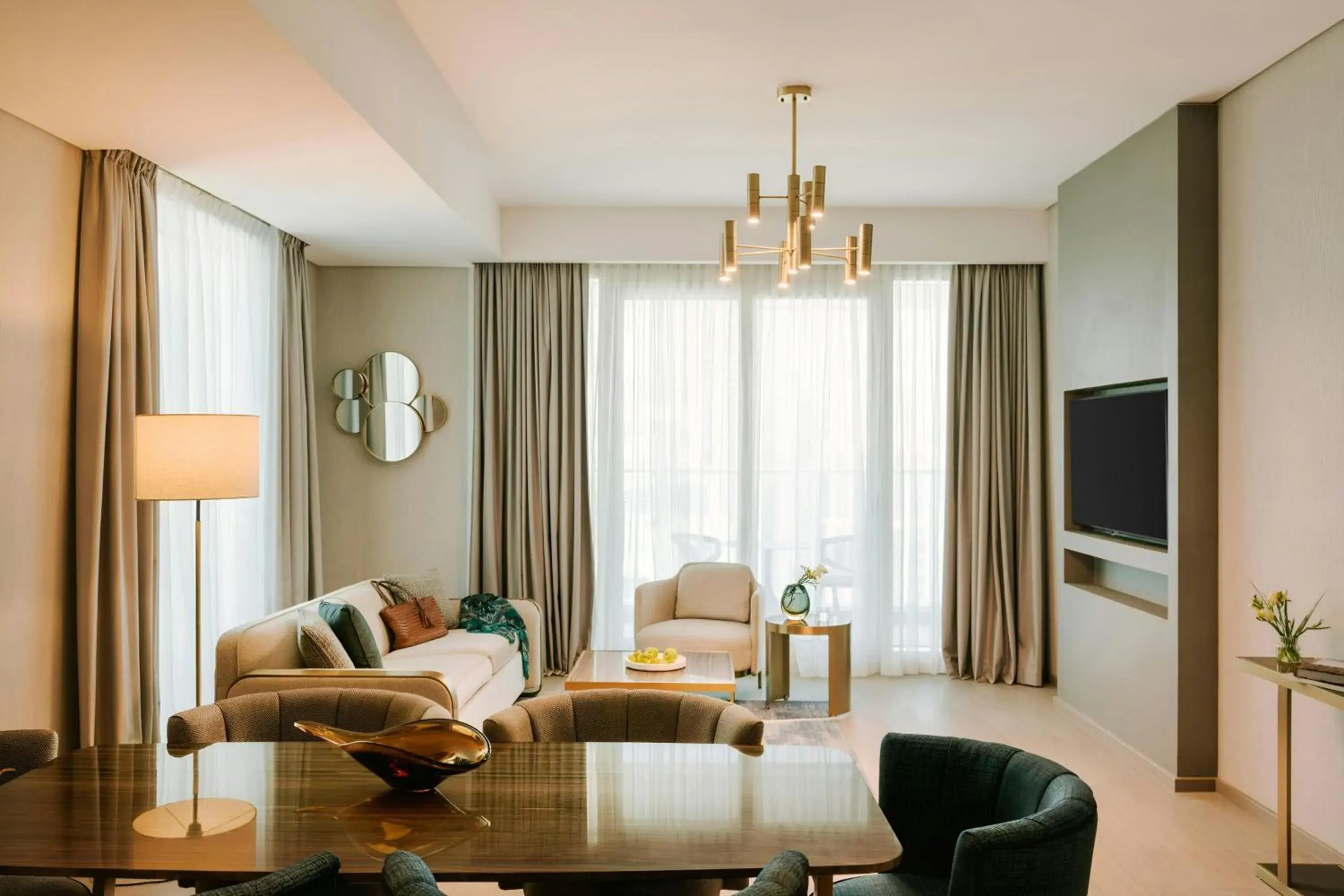 Stellar Three-Bedroom Apartment with Balcony in Sonder by Marriott Bonvoy Business Bay Apartments Stellar Three-Bedroom Apartment with Balcony in Sonder by Marriott Bonvoy Business Bay Apartments