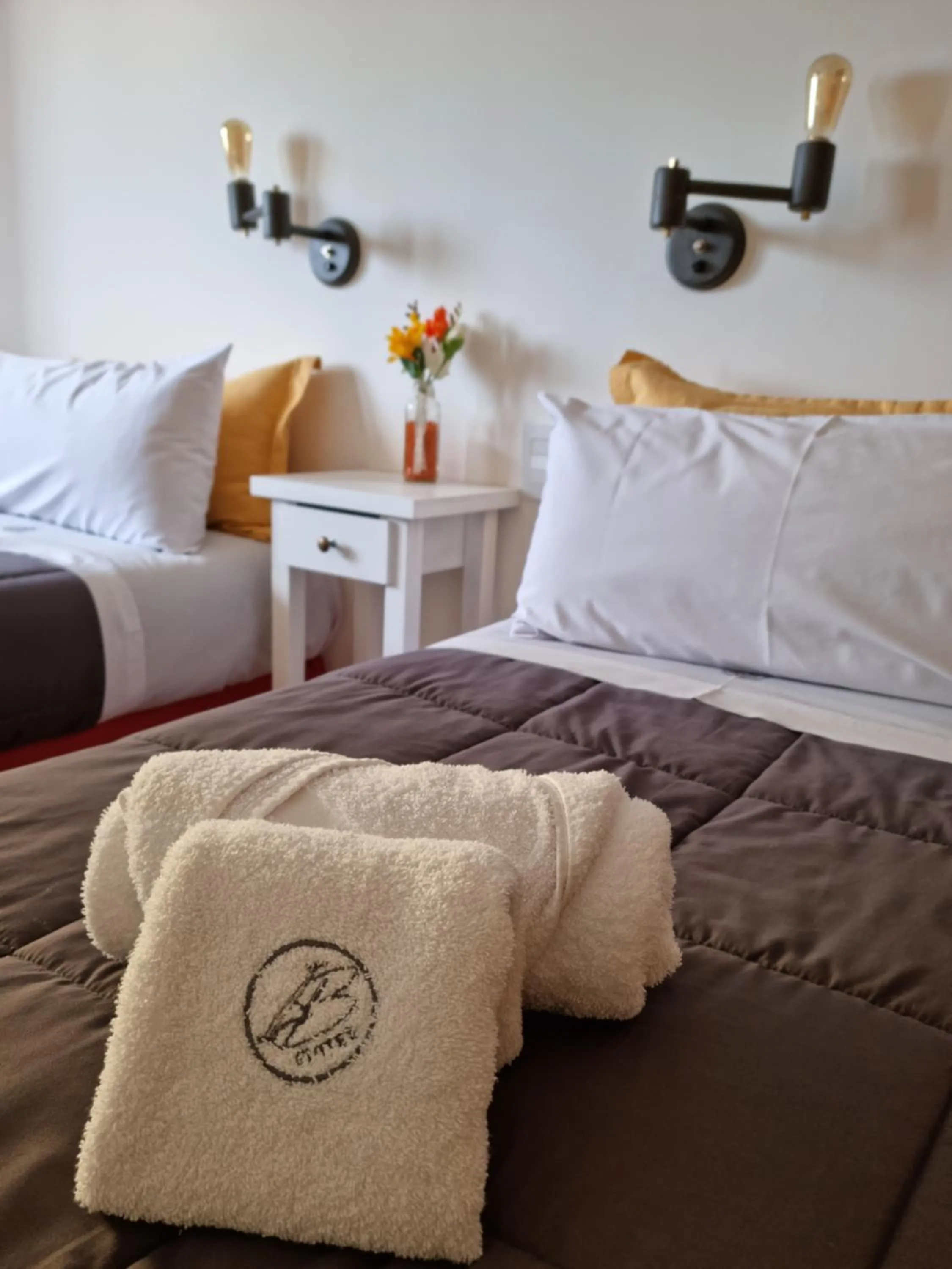 Bed in Isla Bonita Suites