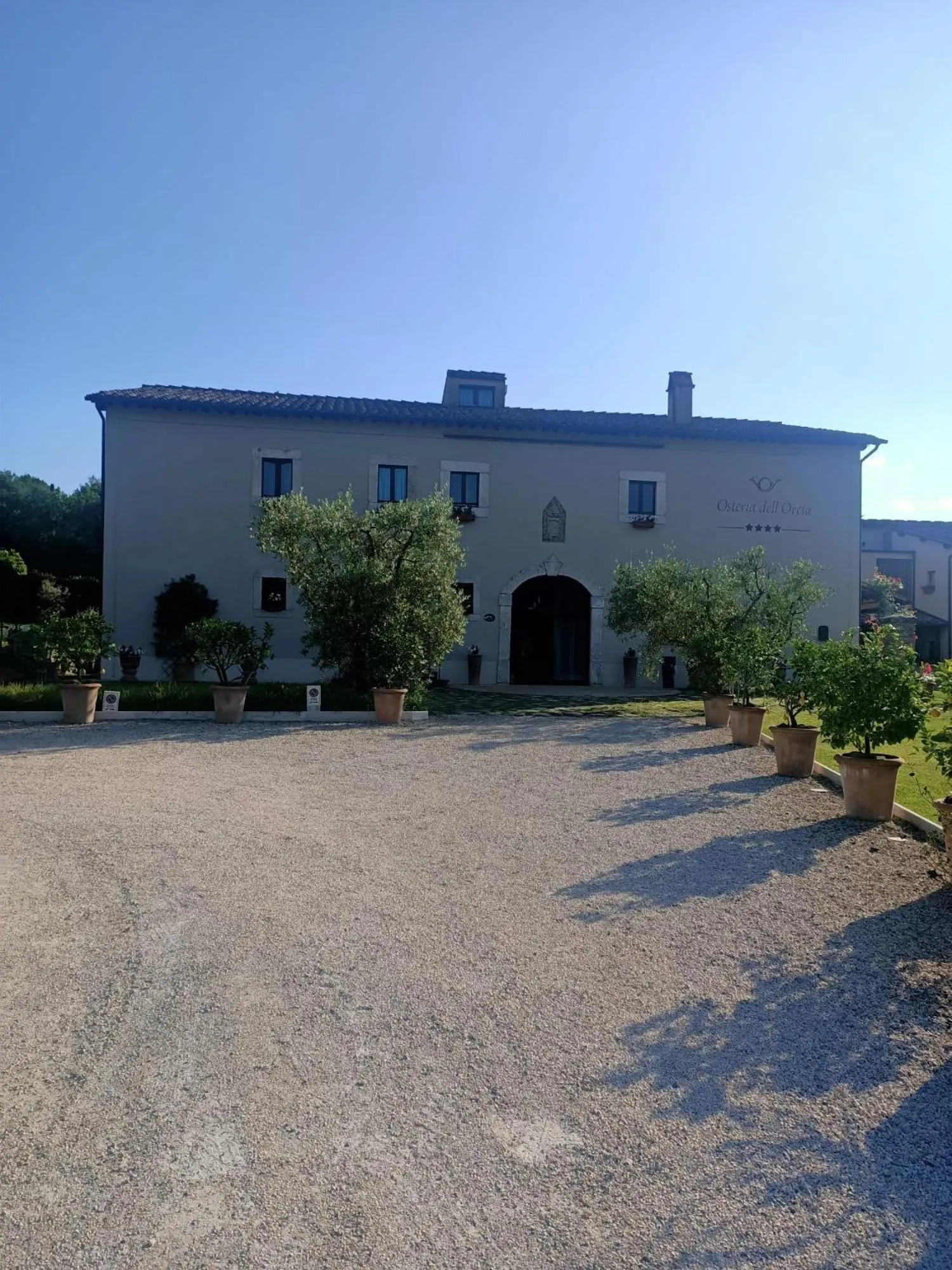 Property building in Relais Osteria Dell'Orcia