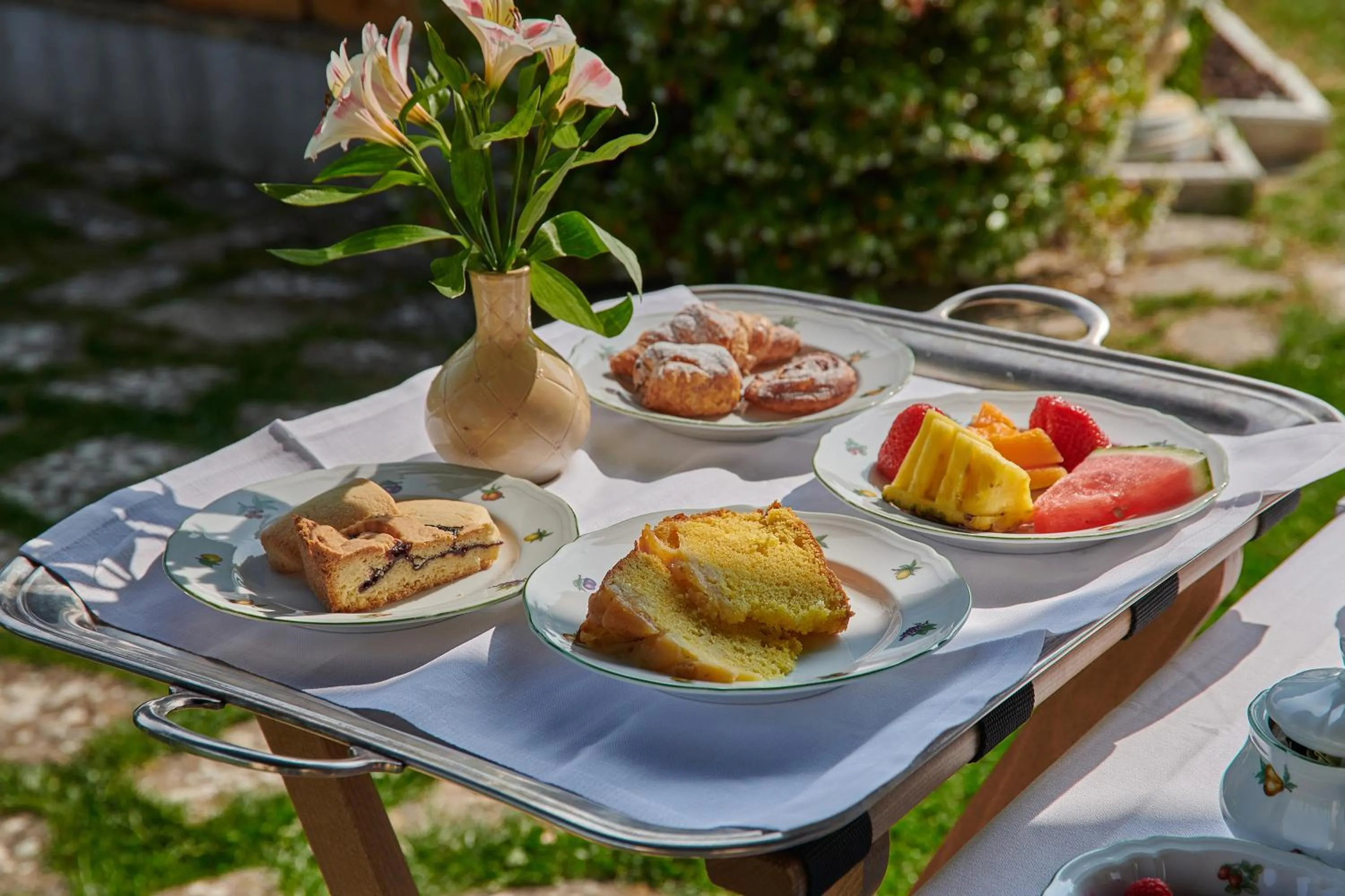Buffet breakfast in Relais Osteria Dell'Orcia