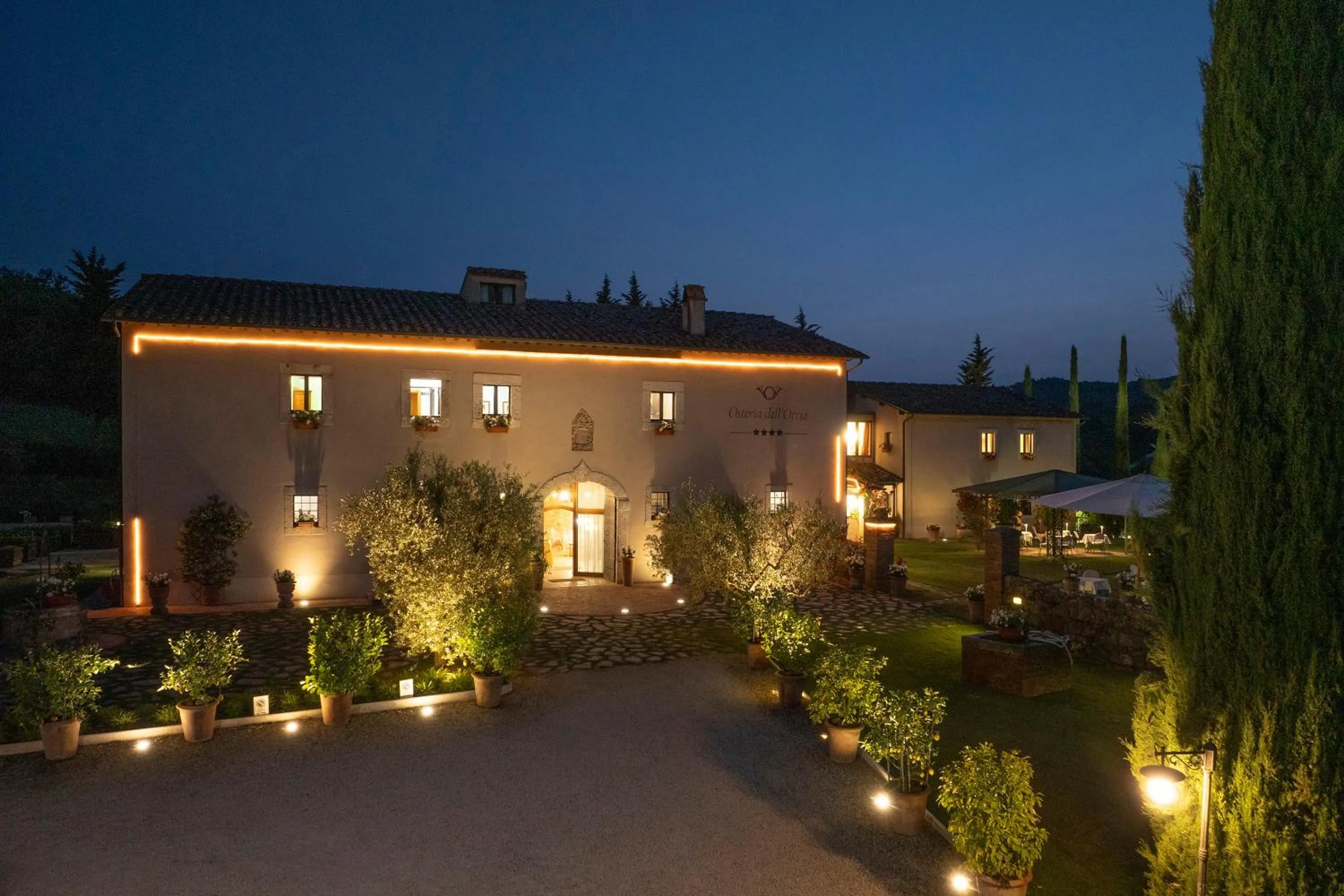 Property building in Relais Osteria Dell'Orcia