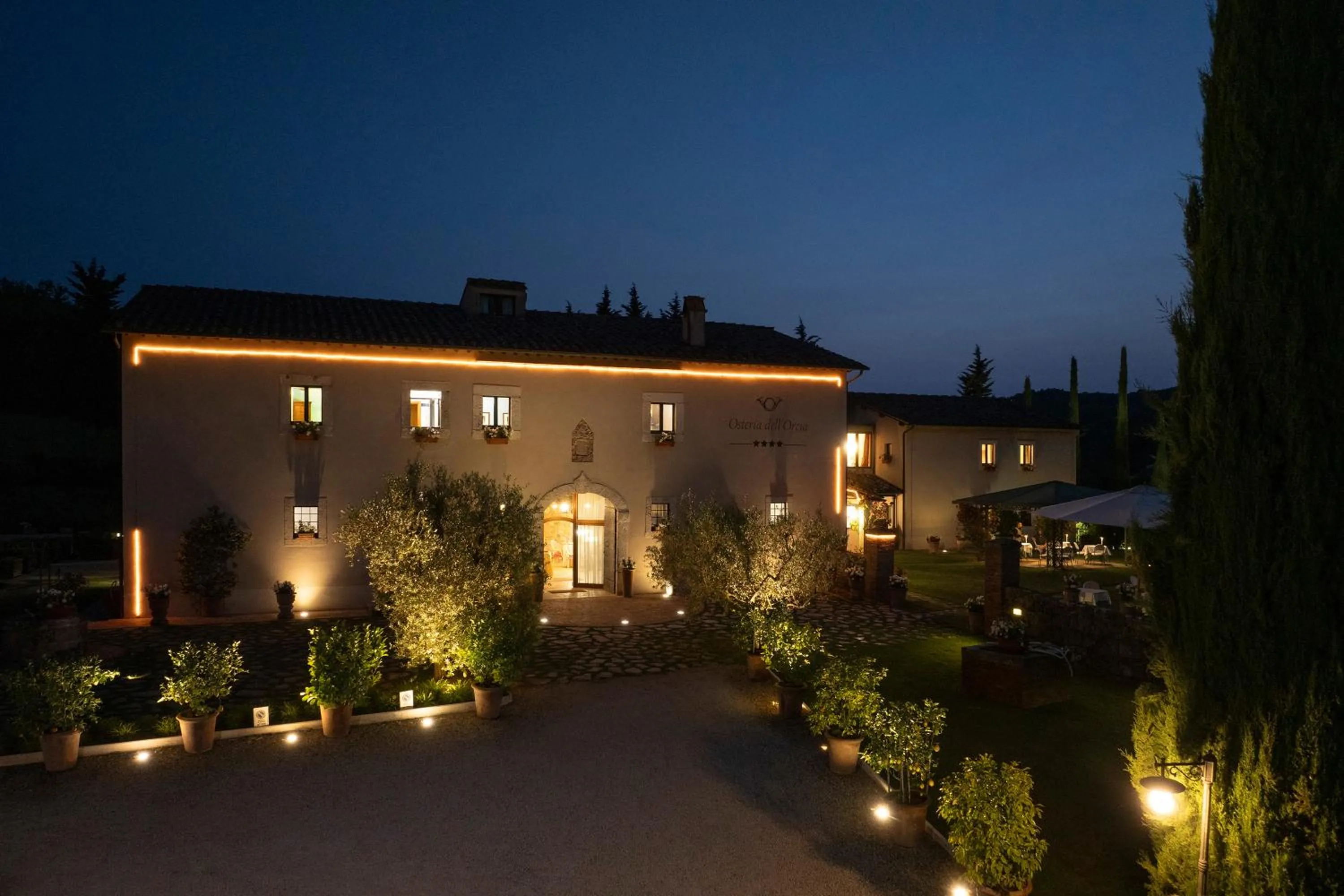 Property building in Relais Osteria Dell'Orcia