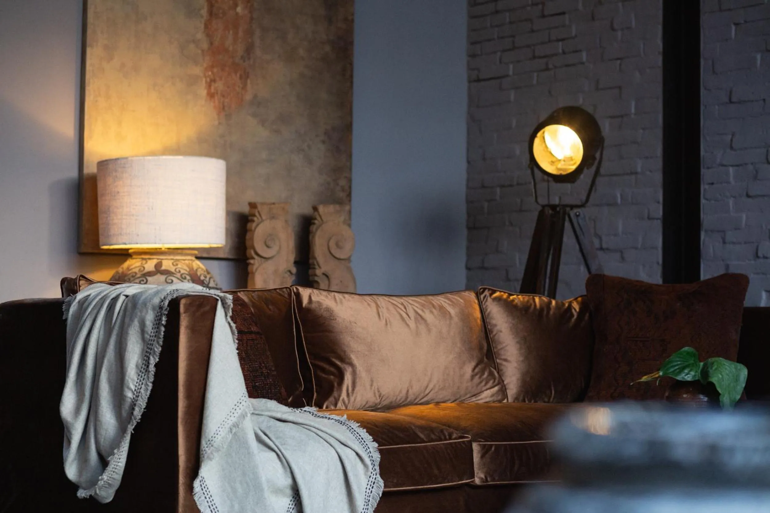 Living room in The Bohemian Bali, a Member of Design Hotels