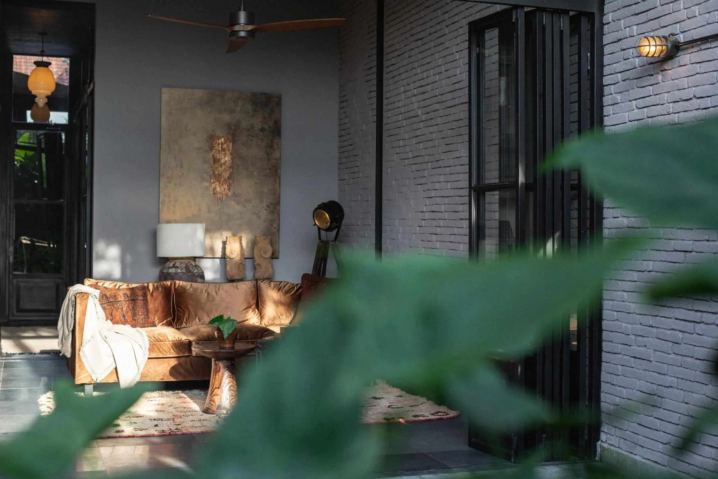 Living room in The Bohemian Bali, a Member of Design Hotels