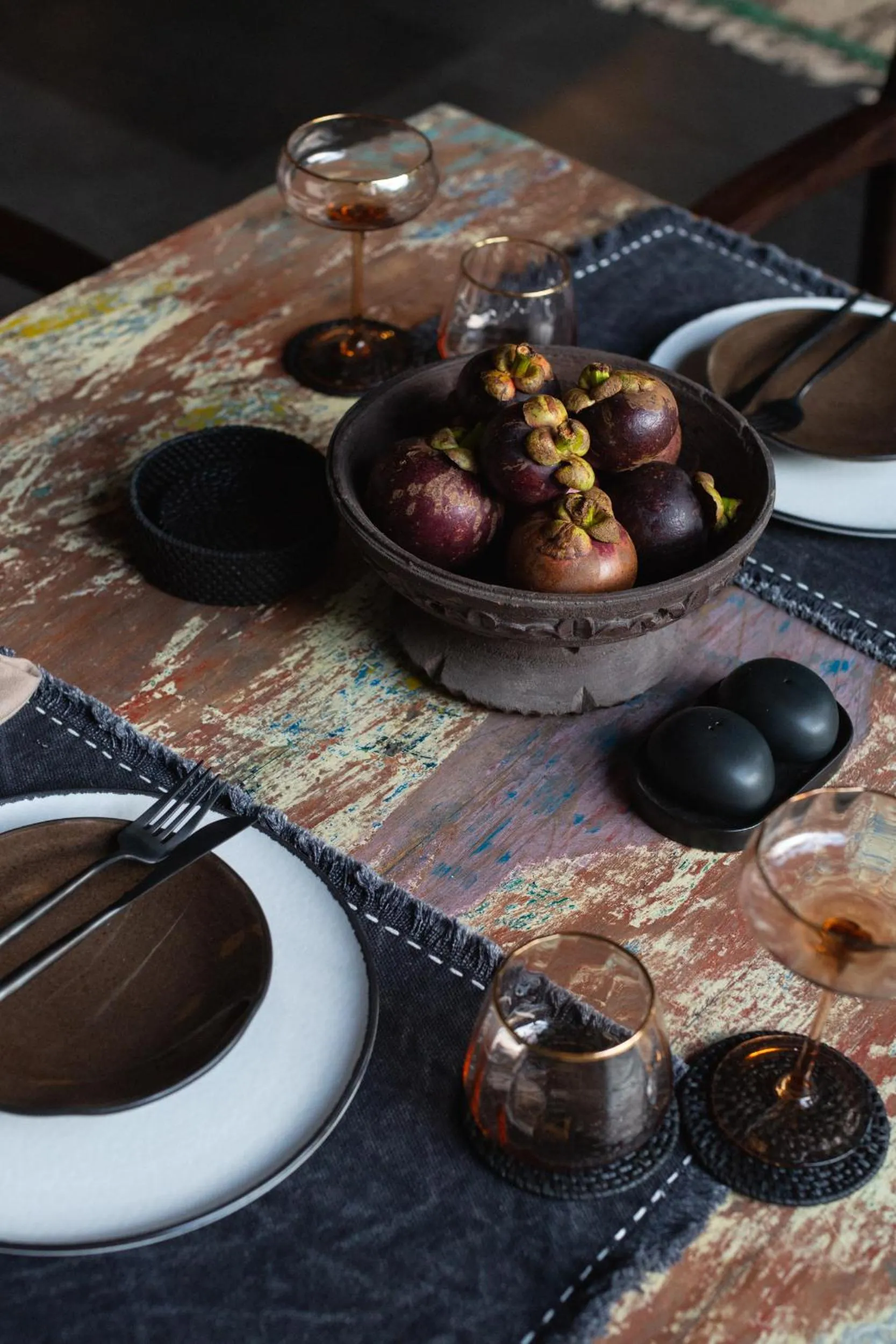 Dining area in The Bohemian Bali, a Member of Design Hotels