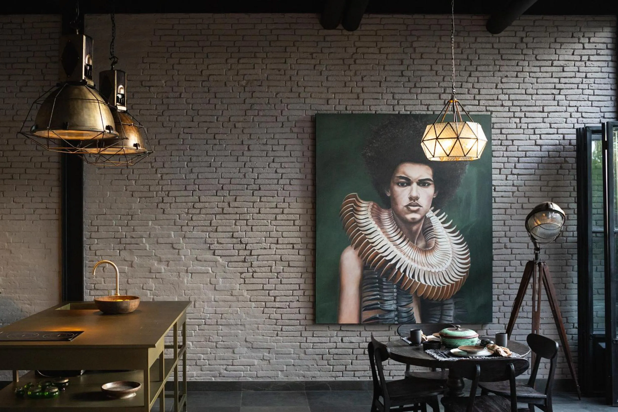 Living room in The Bohemian Bali, a Member of Design Hotels