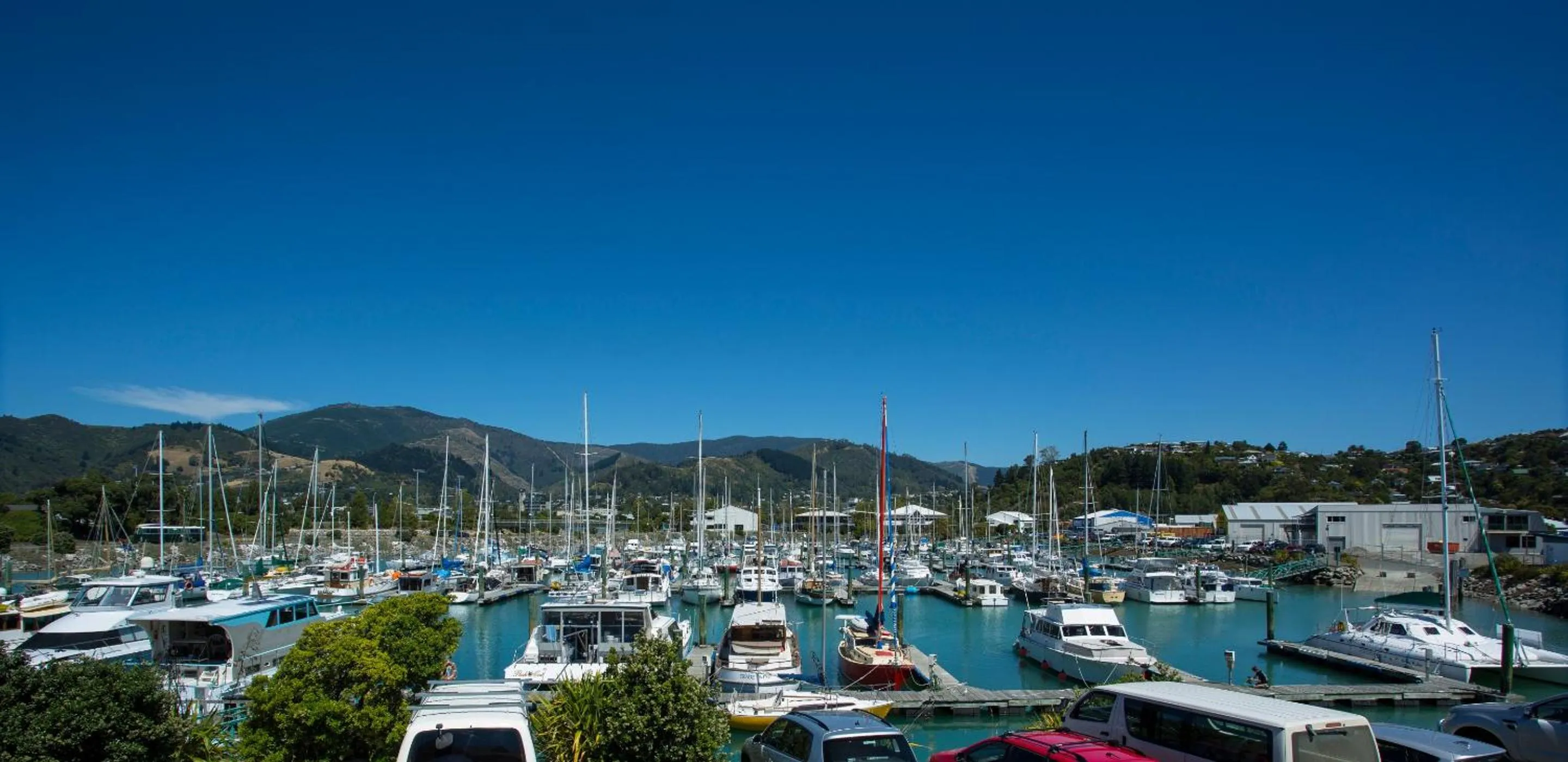 Sea view in Harbourside Lodge